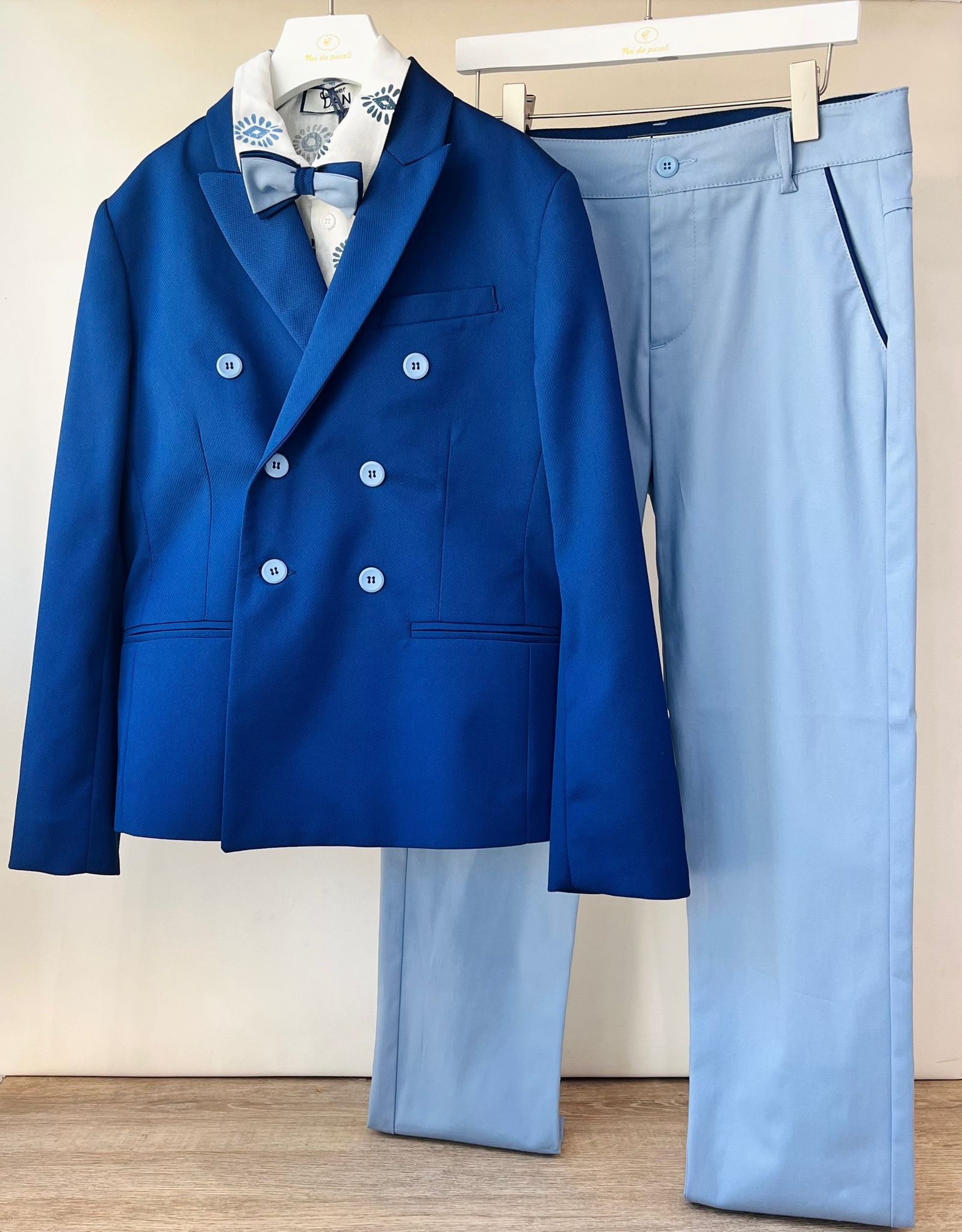 COMPLETO CERIMONIALE BLU - Noi da piccoli