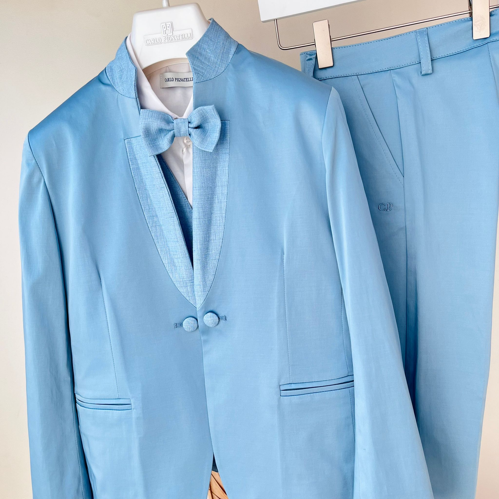 COMPLETO CERIMONIALE CIELO - Noi da piccoli