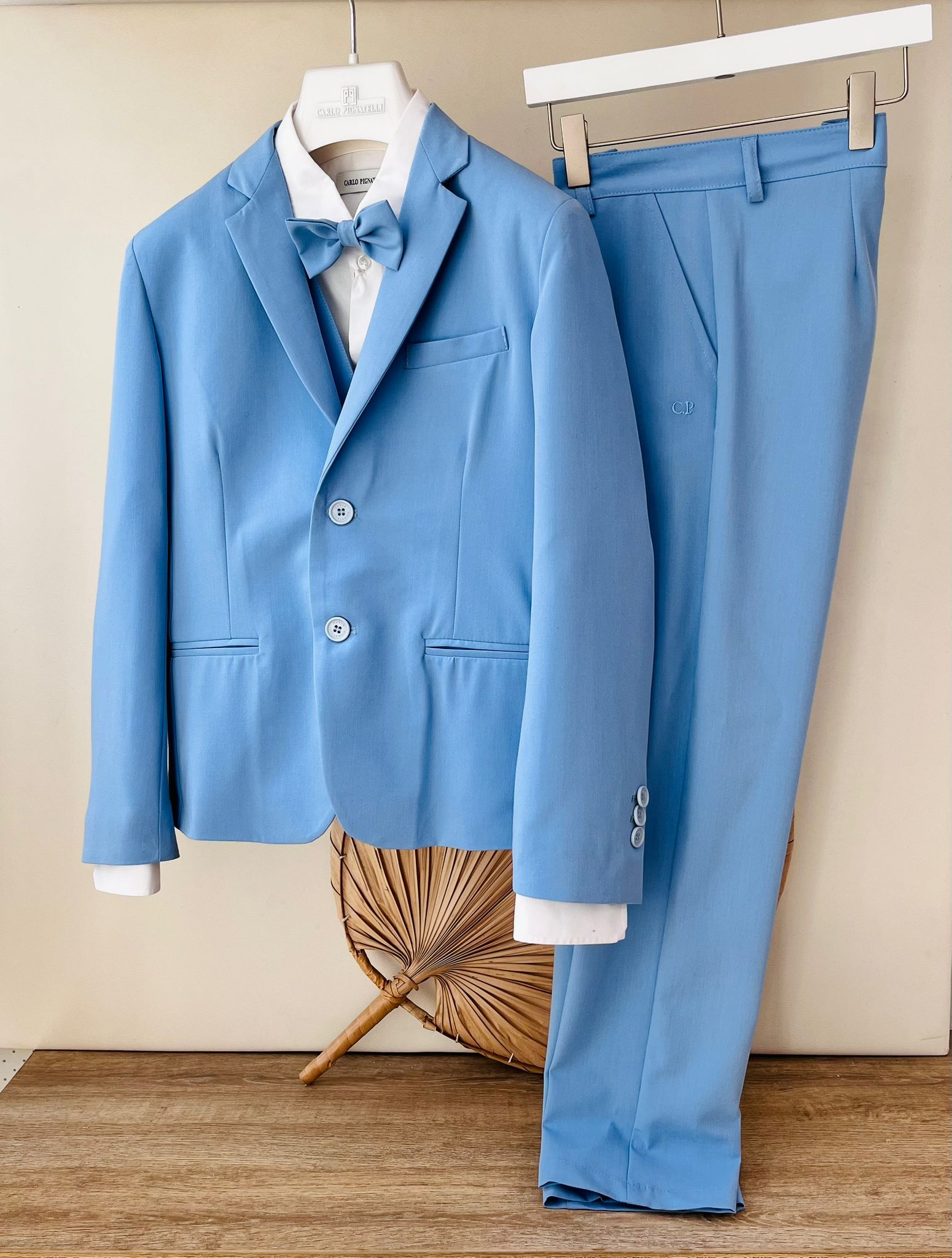 COMPLETO CERIMONIALE CIELO - Noi da piccoli