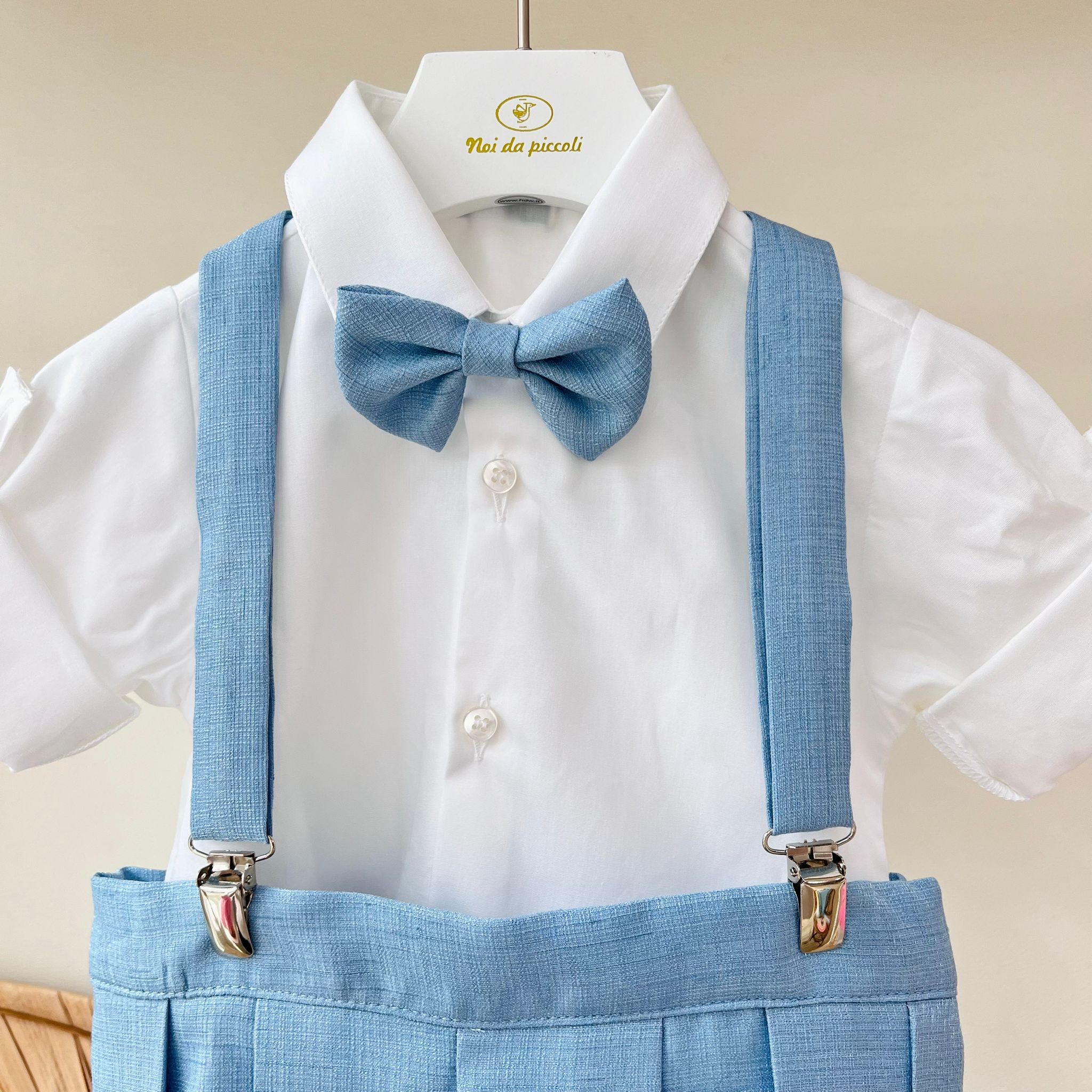 COMPLETO CERIMONIALE CIELO - Noi da piccoli