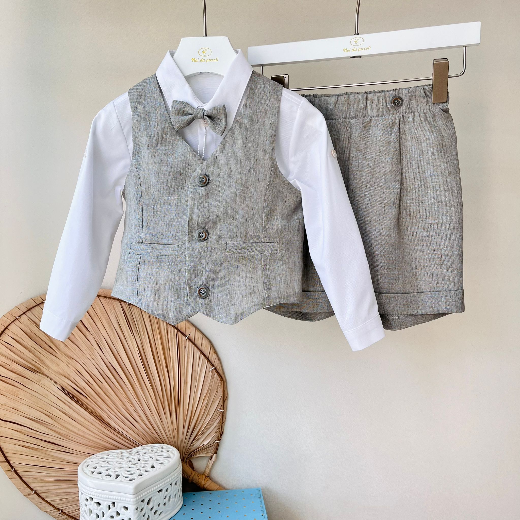 COMPLETO CERIMONIALE GREY - Noi da piccoli