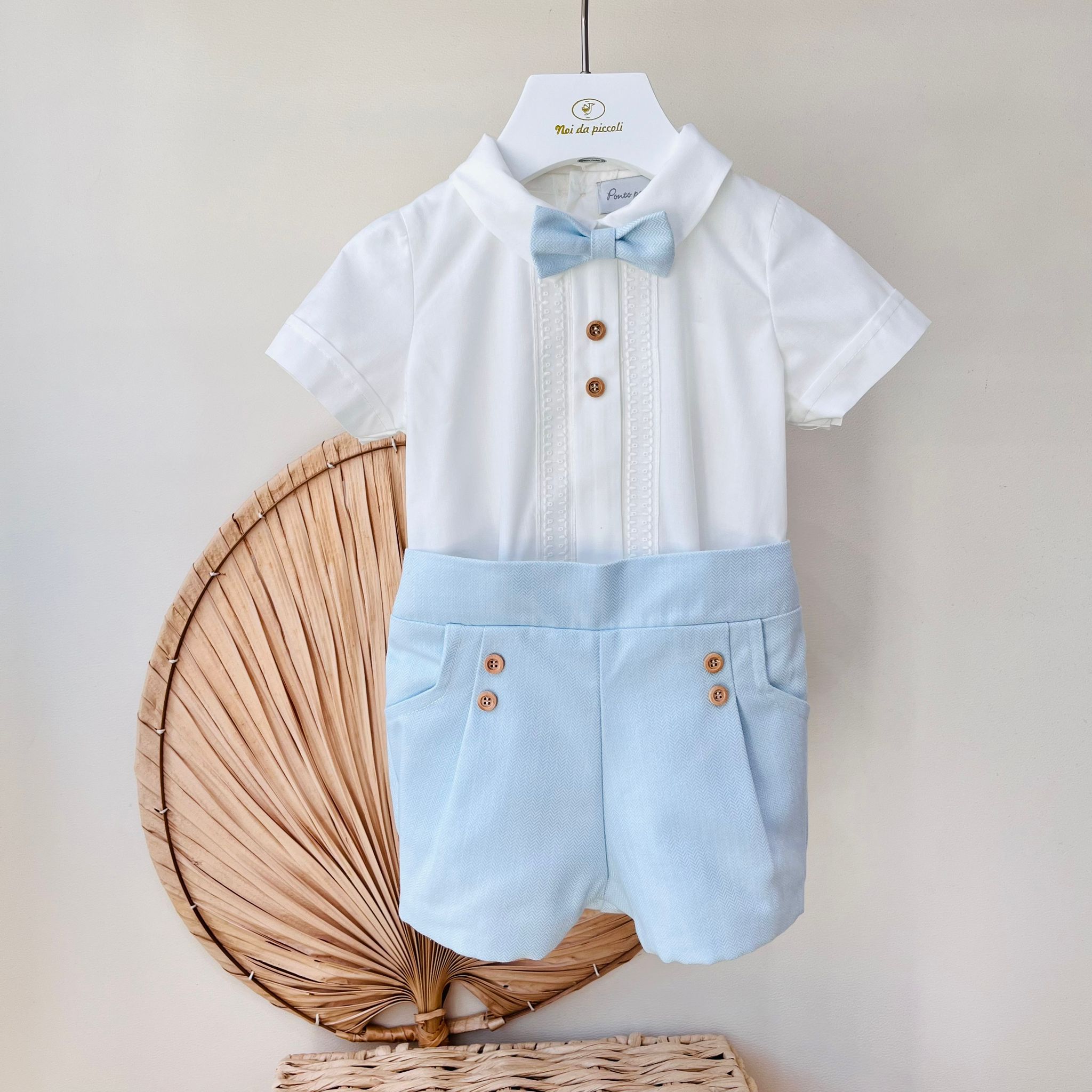 COMPLETO CERIMONIALE JACOB CIELO - Noi da piccoli