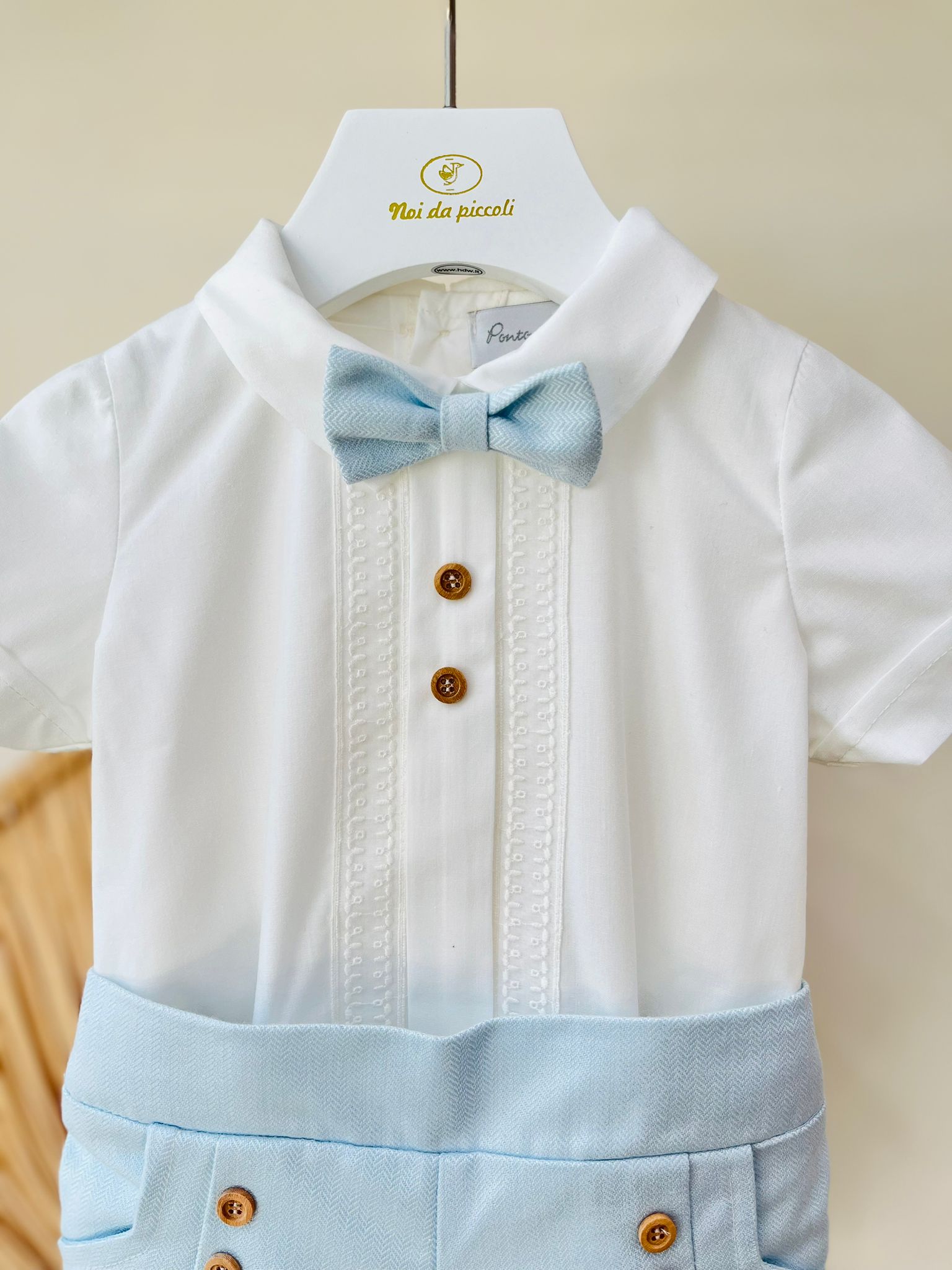 COMPLETO CERIMONIALE JACOB CIELO - Noi da piccoli