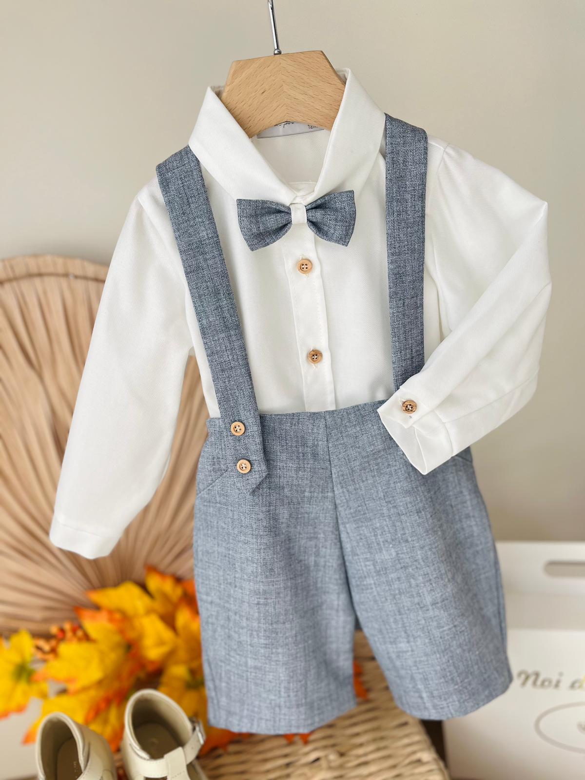 COMPLETO CERIMONIALE LUCIEN DENIM - Noi da piccoli