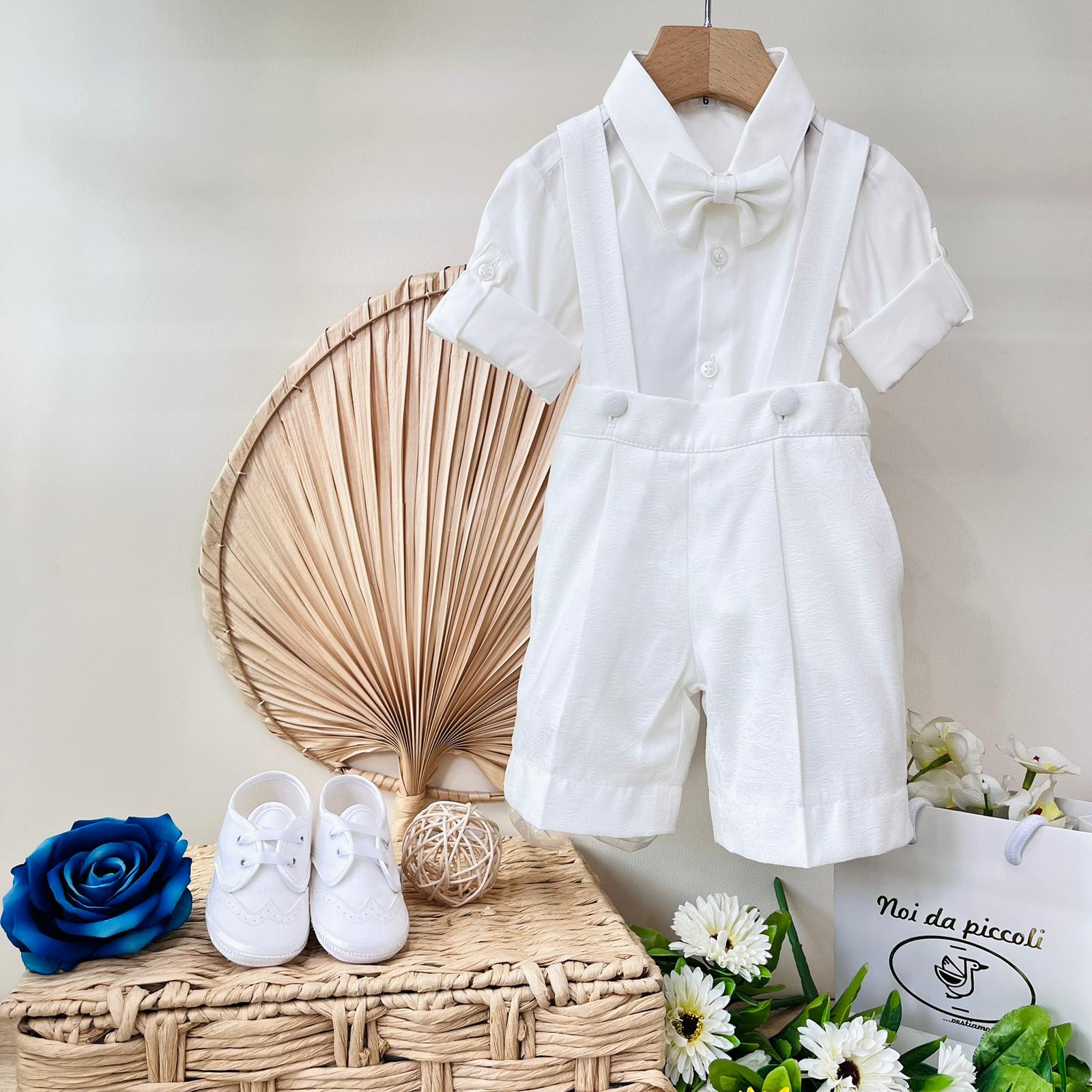 COMPLETO CERIMONIALE PANNA - Noi da piccoli