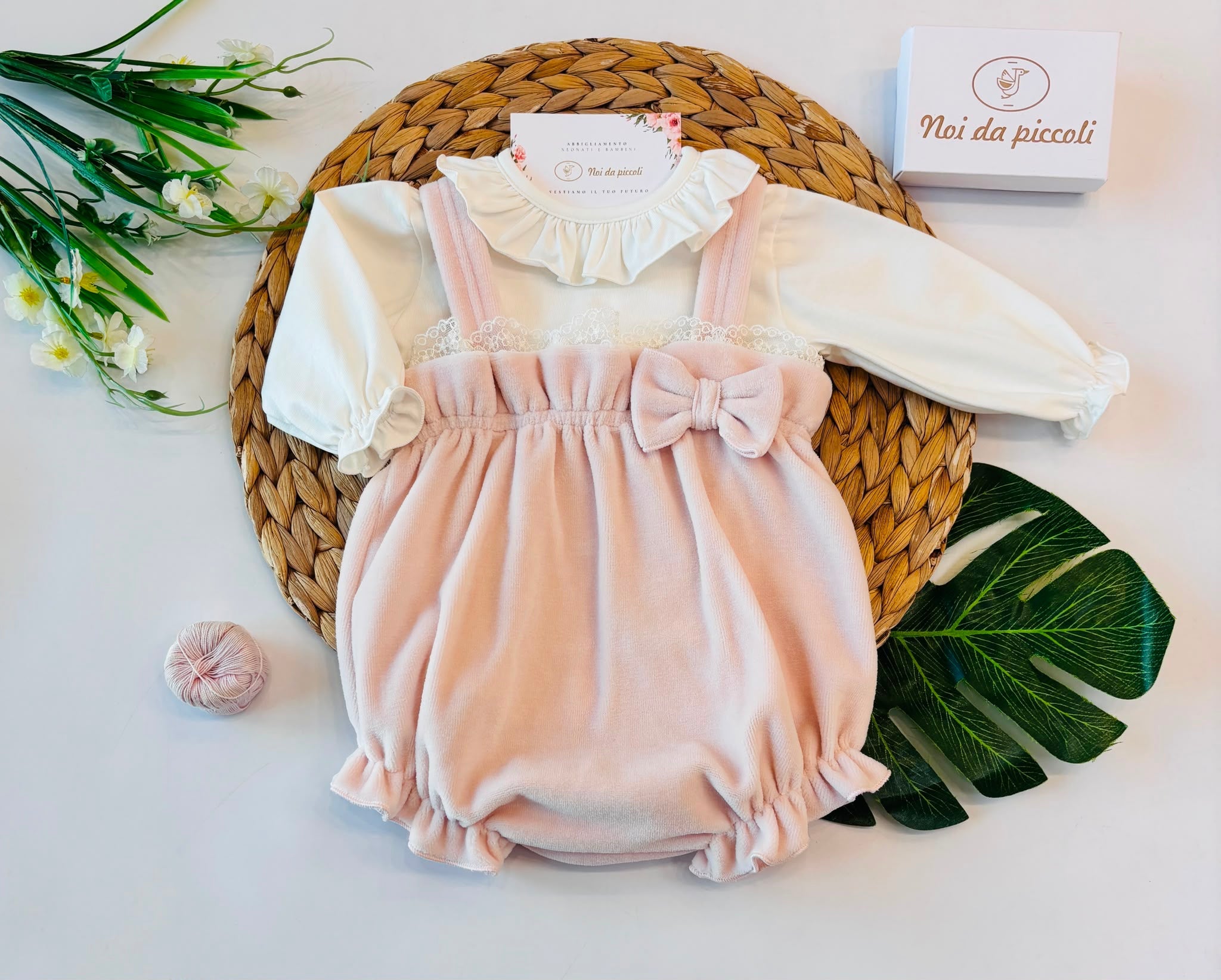 COMPLETO CINIGLIA ROSA - Noi da piccoli