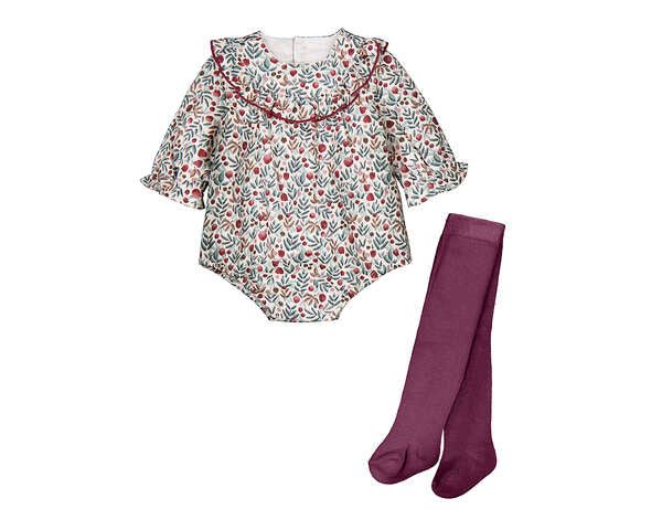 COMPLETO COTONE CALDO PANNA - Noi da piccoli
