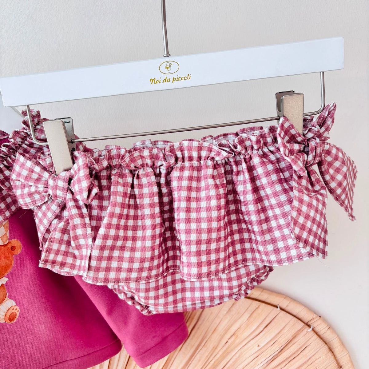 Completo in Cotone Caldo Malva con Fantasia Vicky Del Sur - Noi da piccoli