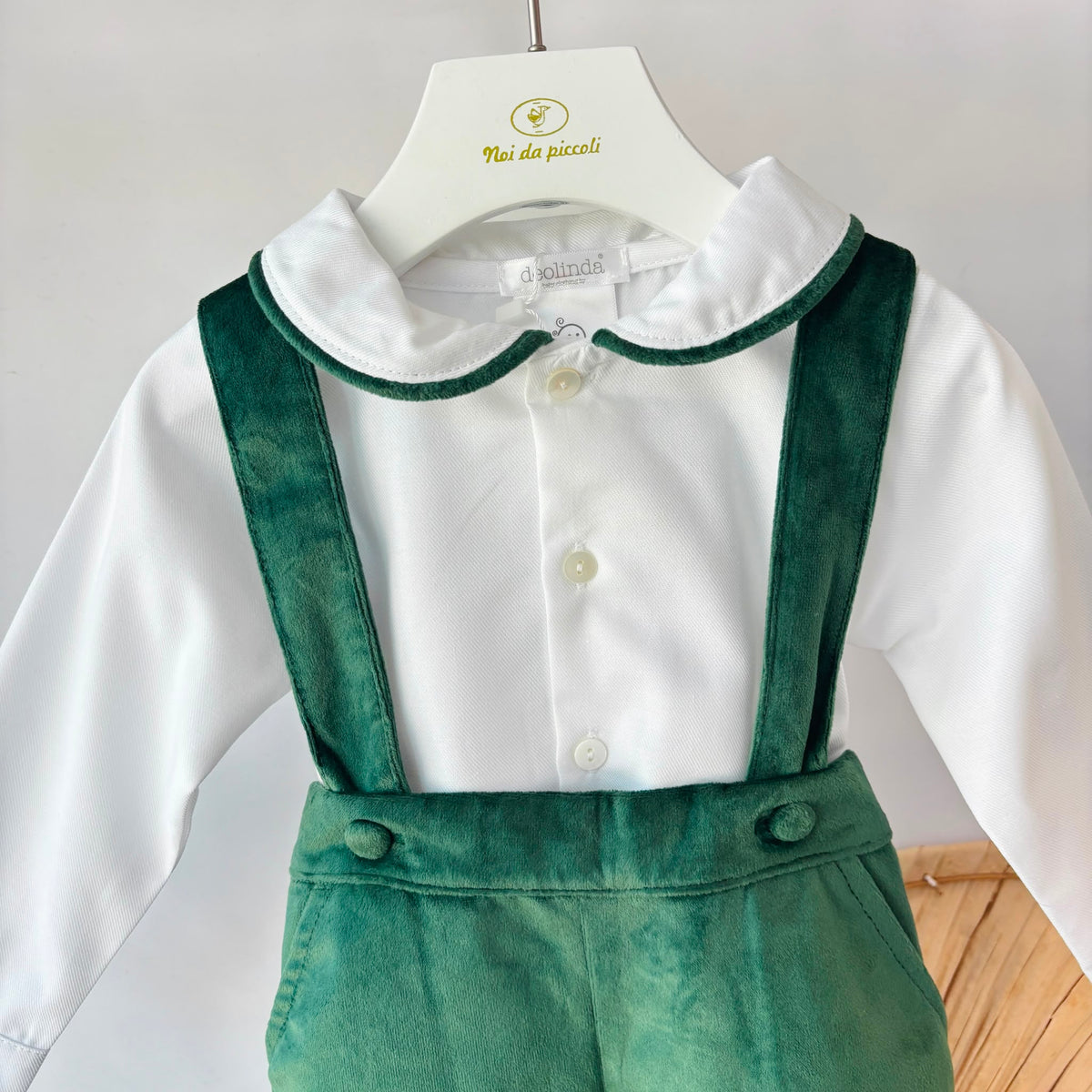 Green Velvet Set Deolinda - Noi da piccoli