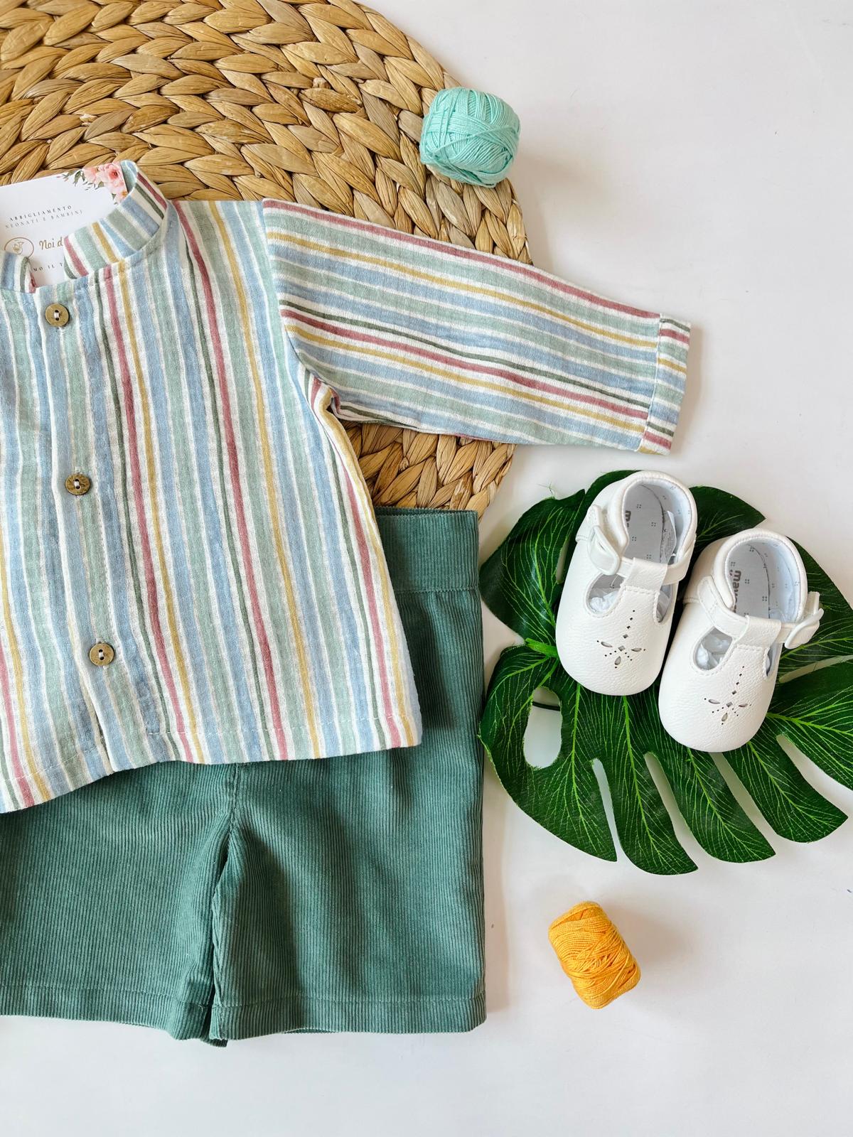 COMPLETO RAINBOW Verde - Noi da piccoli