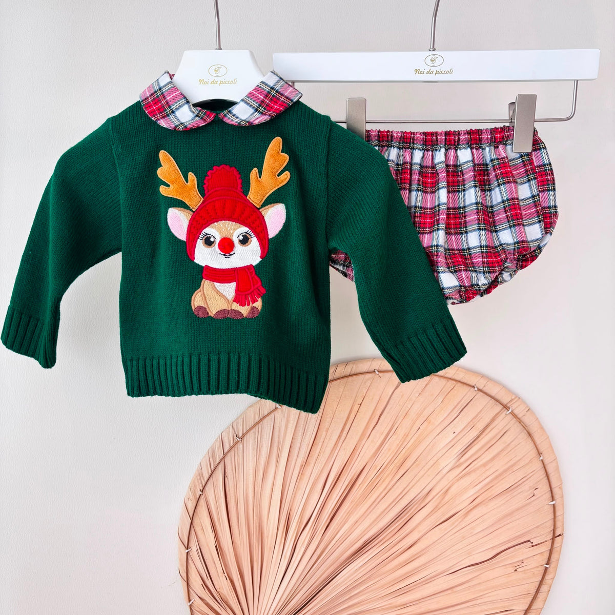 Completo Renna delle Feste Verde Sardon