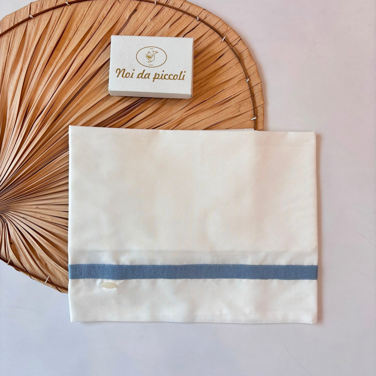 COORDINATO NASCITA lana con punto smock CIELO - Noi da piccoli