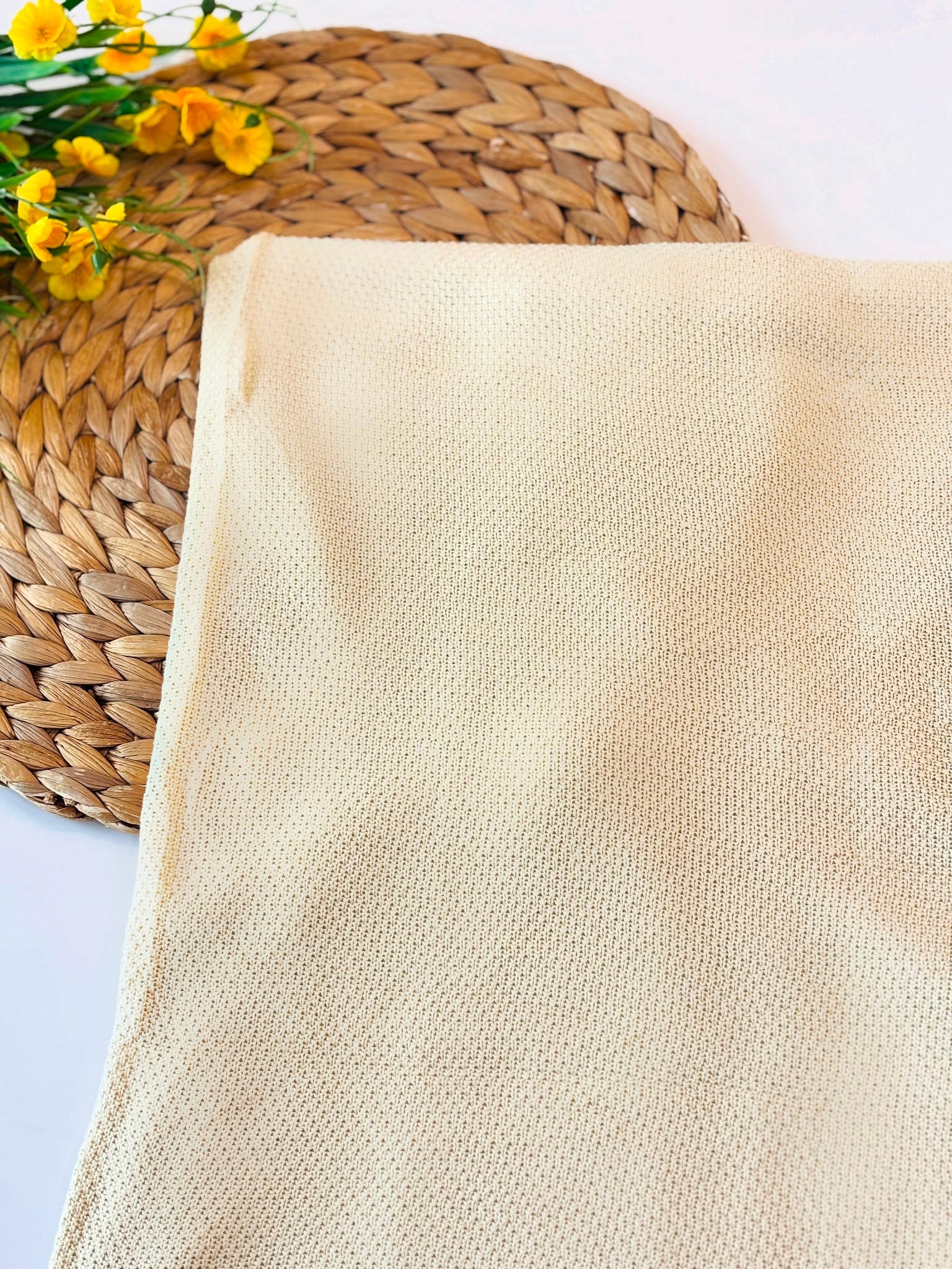 COPERTA 100% BAMBOO BEIGE - Noi da piccoli