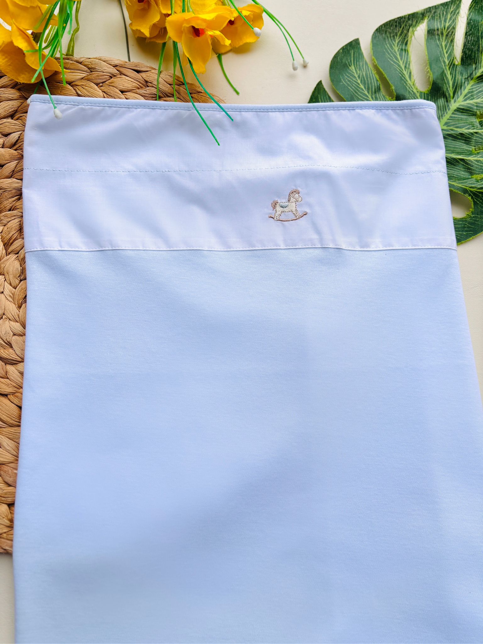 Coperta 100 % COTONE CIELO - Noi da piccoli