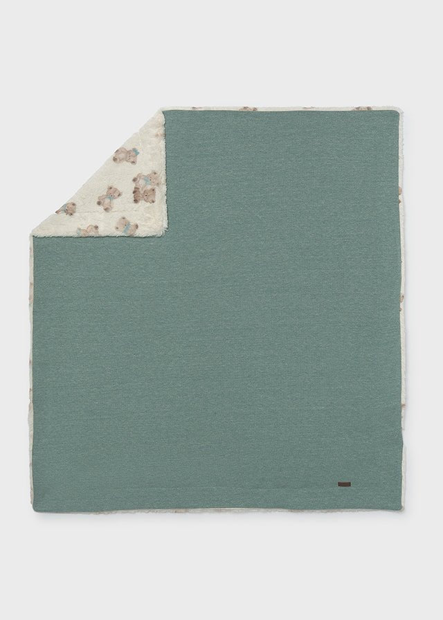 Coperta con Orsetti in Filato Caldo Verde Mayoral