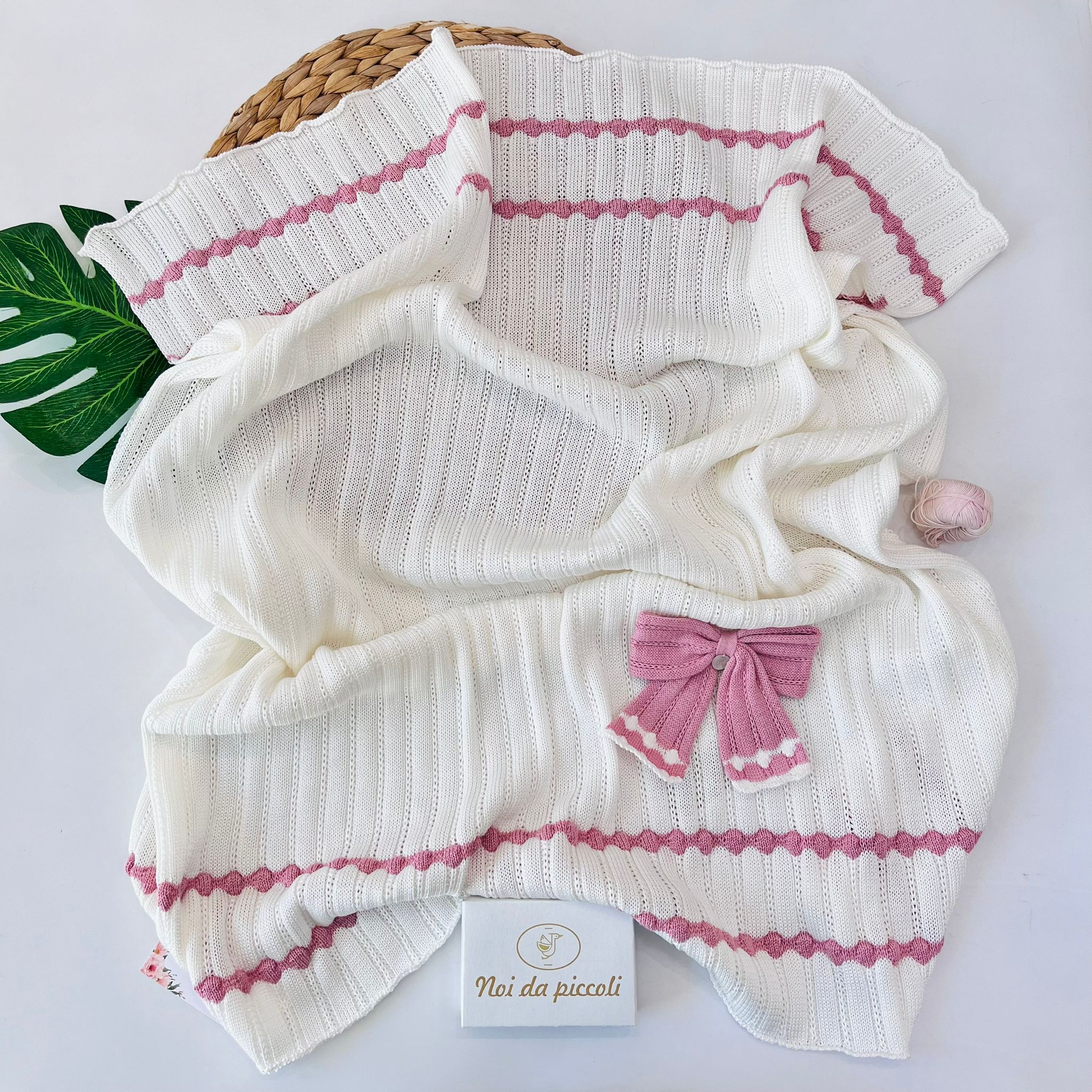 copertina 100% FILO DI COTONE VANIGLIA MELOGRANO - Noi da piccoli