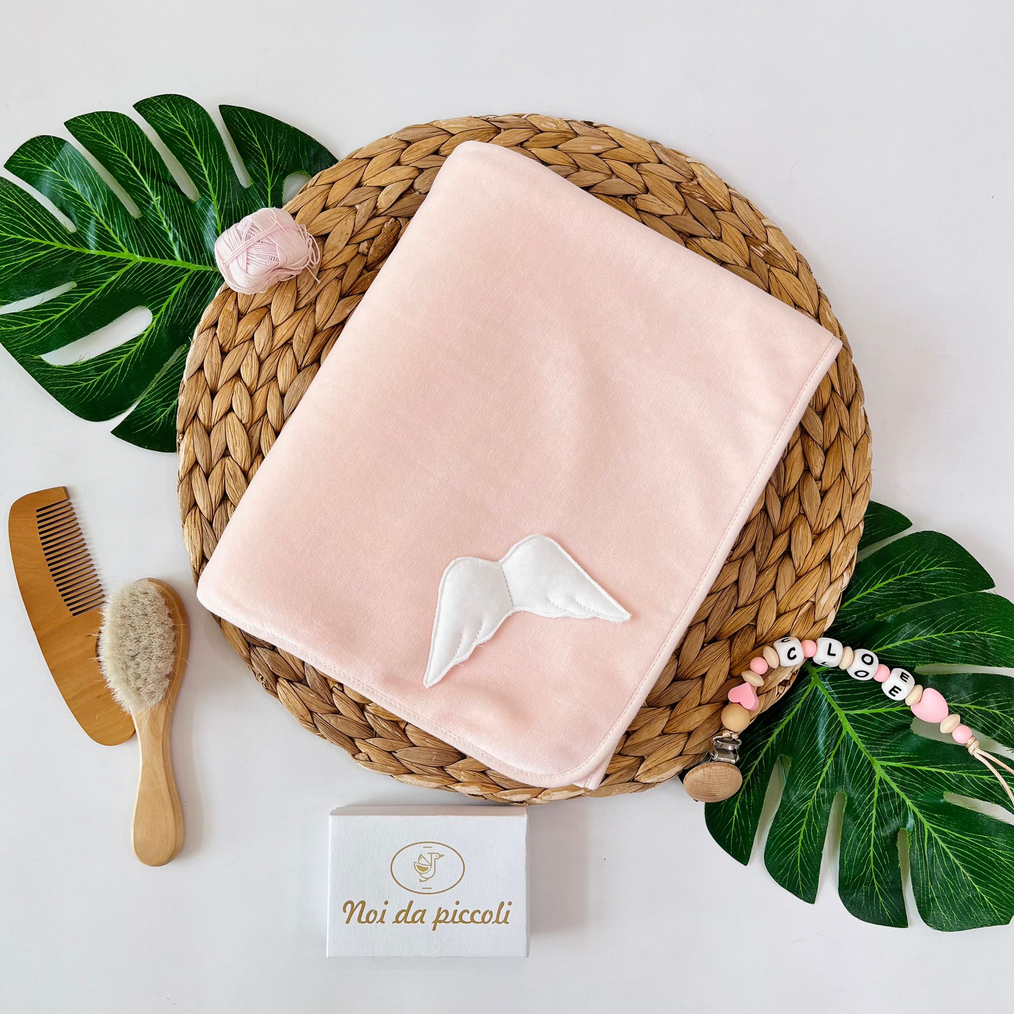 COPERTINA ANGEL CINIGLIA PEACH PINK - Noi da piccoli