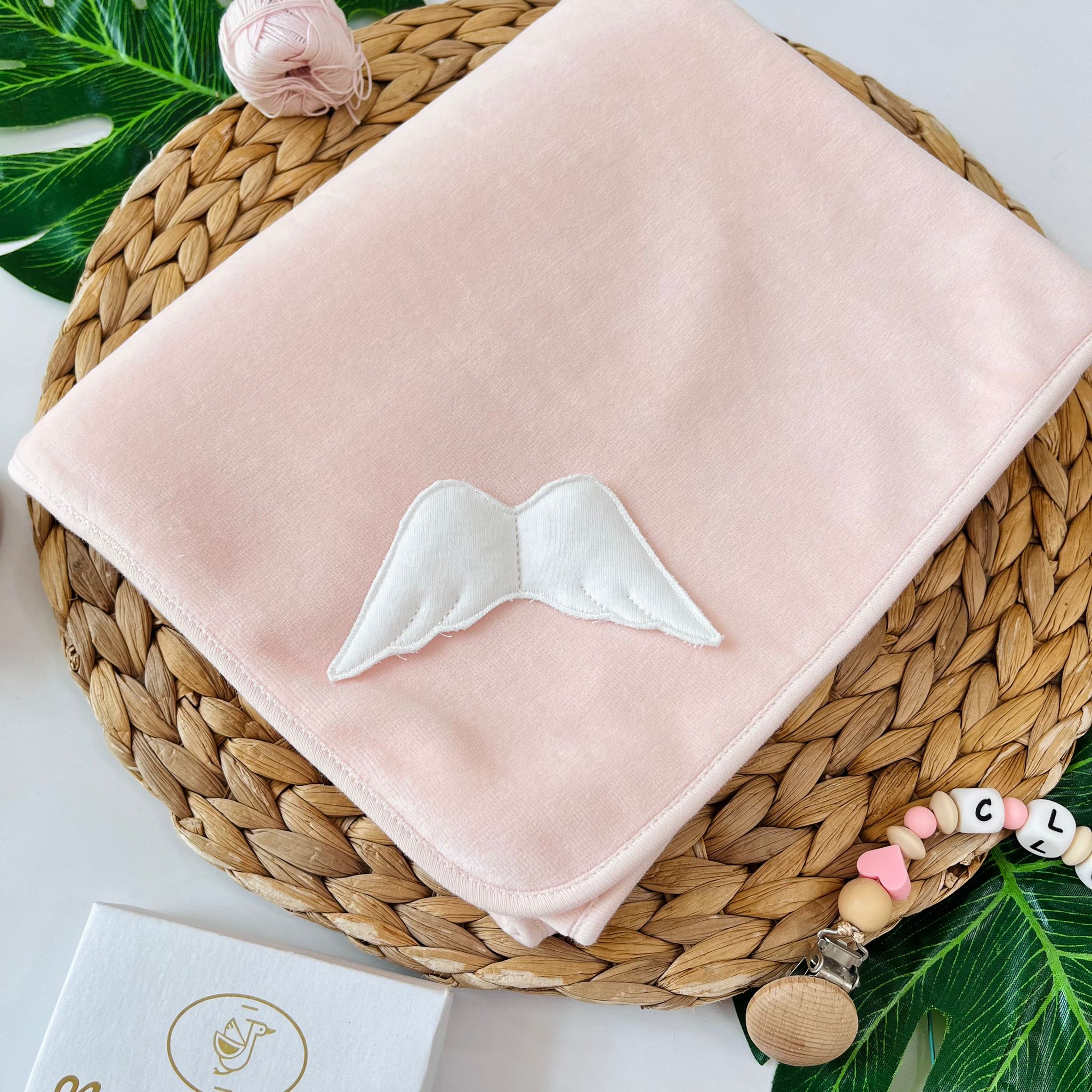 COPERTINA ANGEL CINIGLIA PEACH PINK - Noi da piccoli