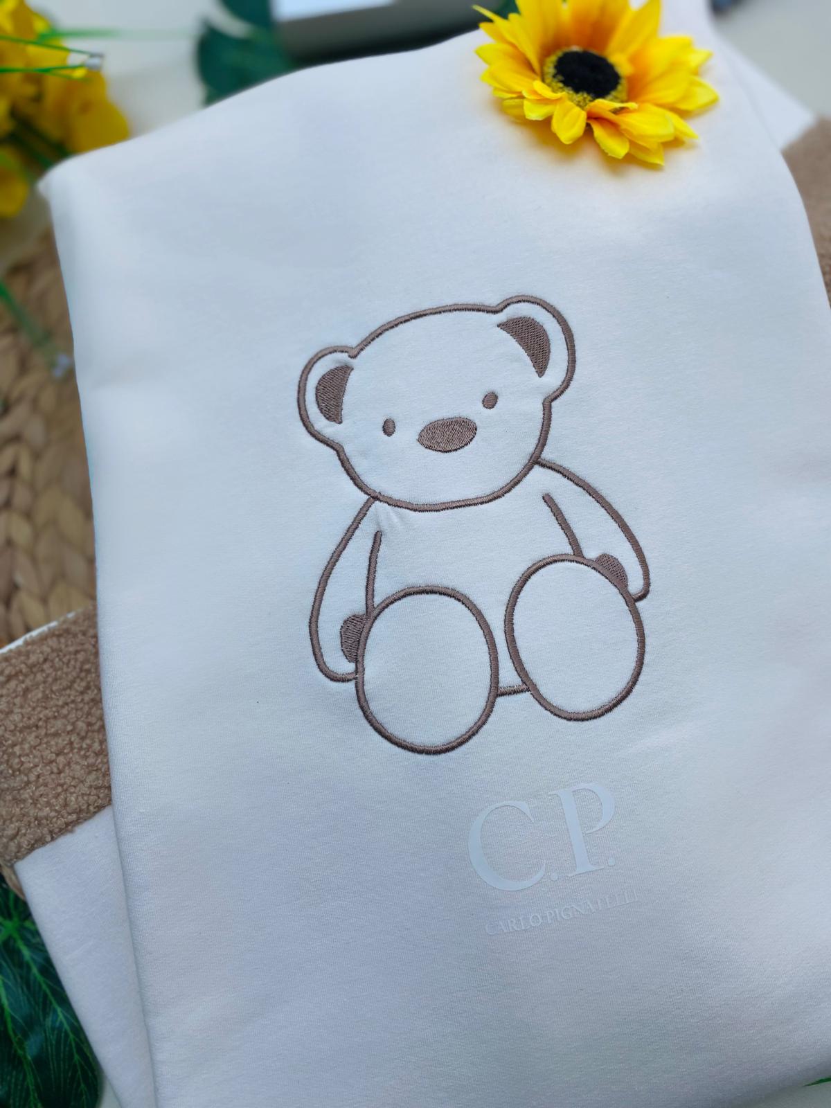 copertina caldo cotone BEIGE - Noi da piccoli