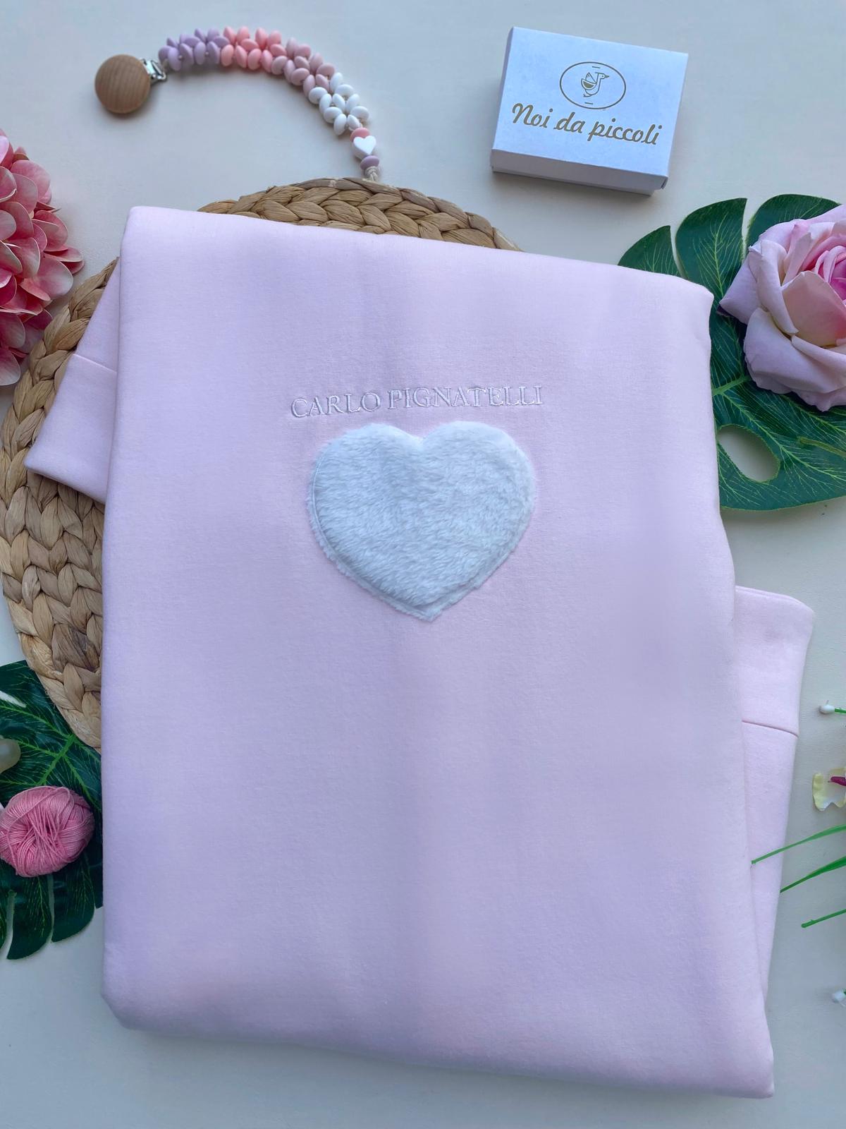 copertina caldo cotone ROSA - Noi da piccoli