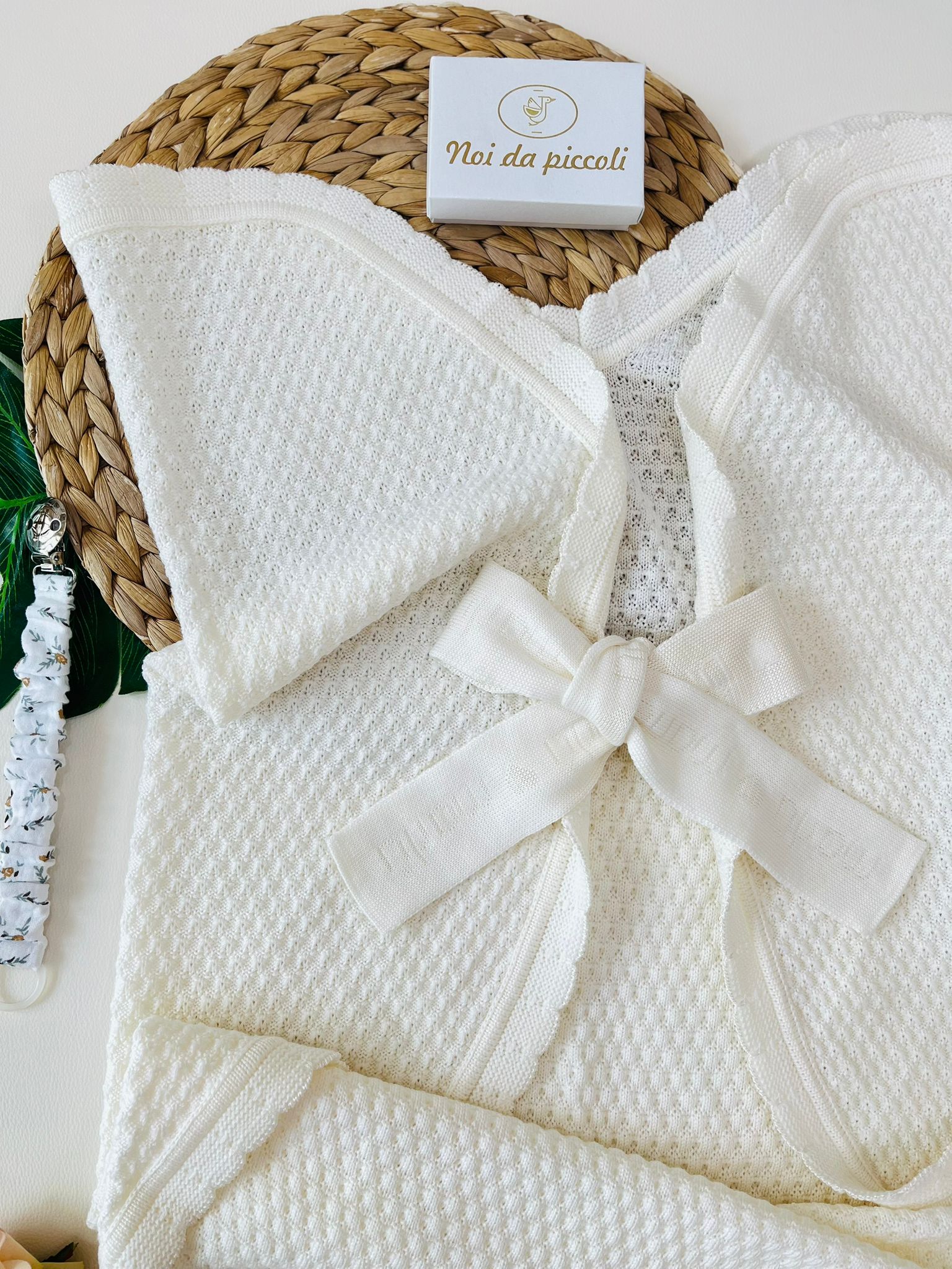 COPERTINA CUORE 100% LANA SETA - Noi da piccoli