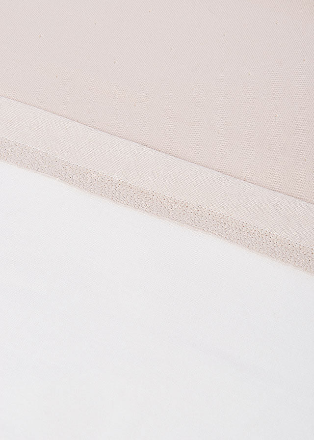 COPERTINA IN COTONE CON RICAMINI BIANCO - Noi da piccoli