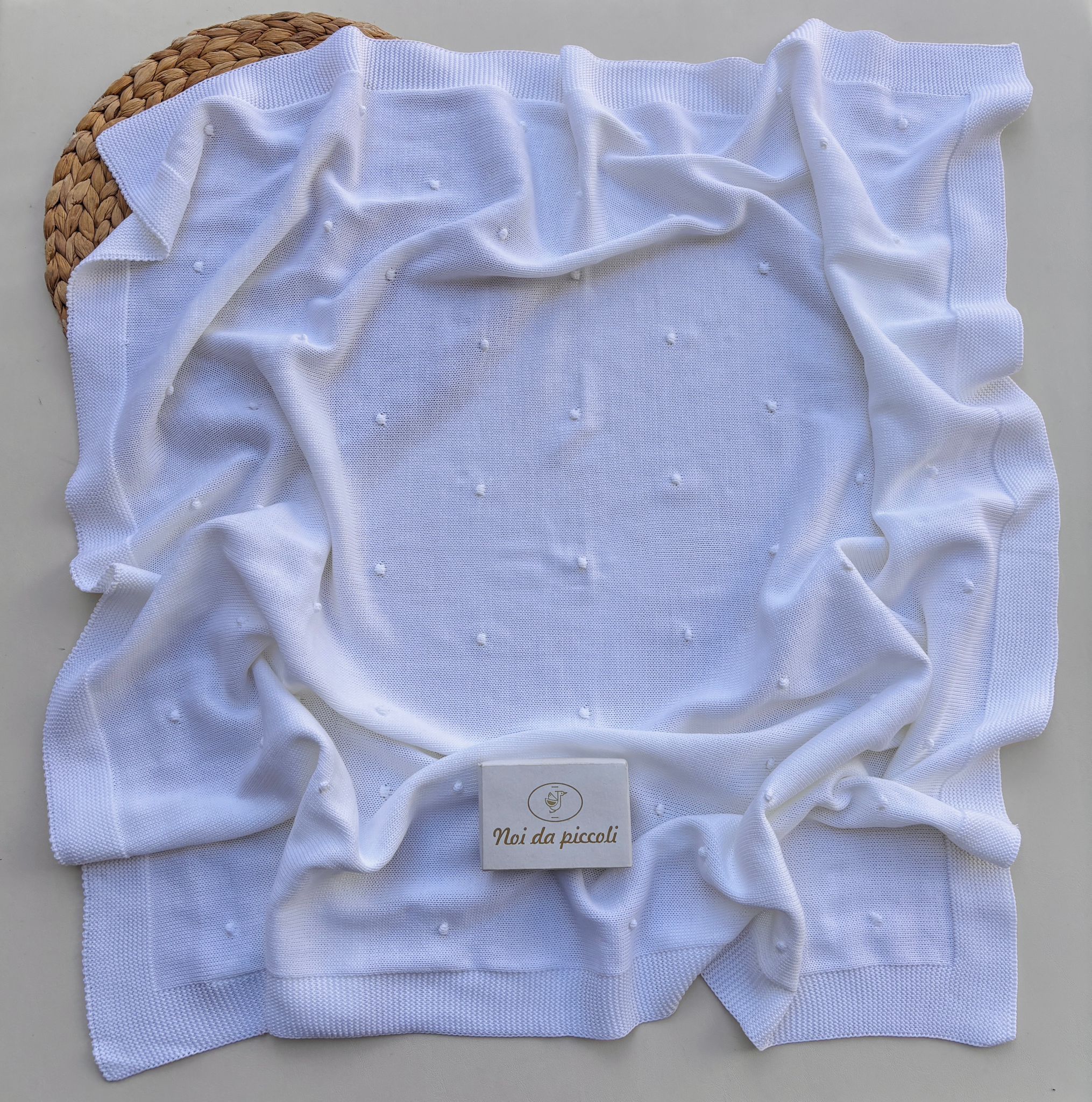 COPERTINA IN FILO BIANCO - Noi da piccoli