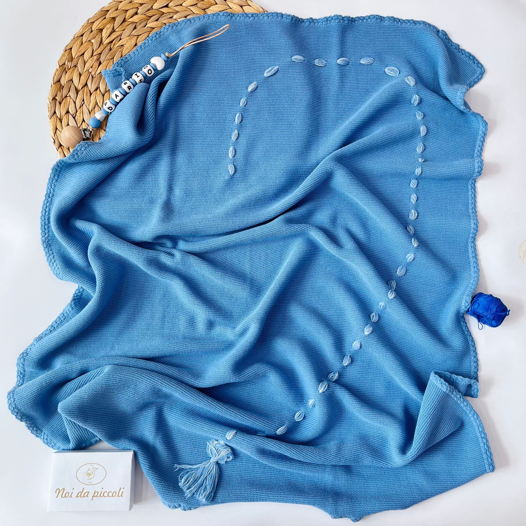 COPERTINA LEGAME MATERNITY AVION SCURO FILATO CALDO - Noi da piccoli