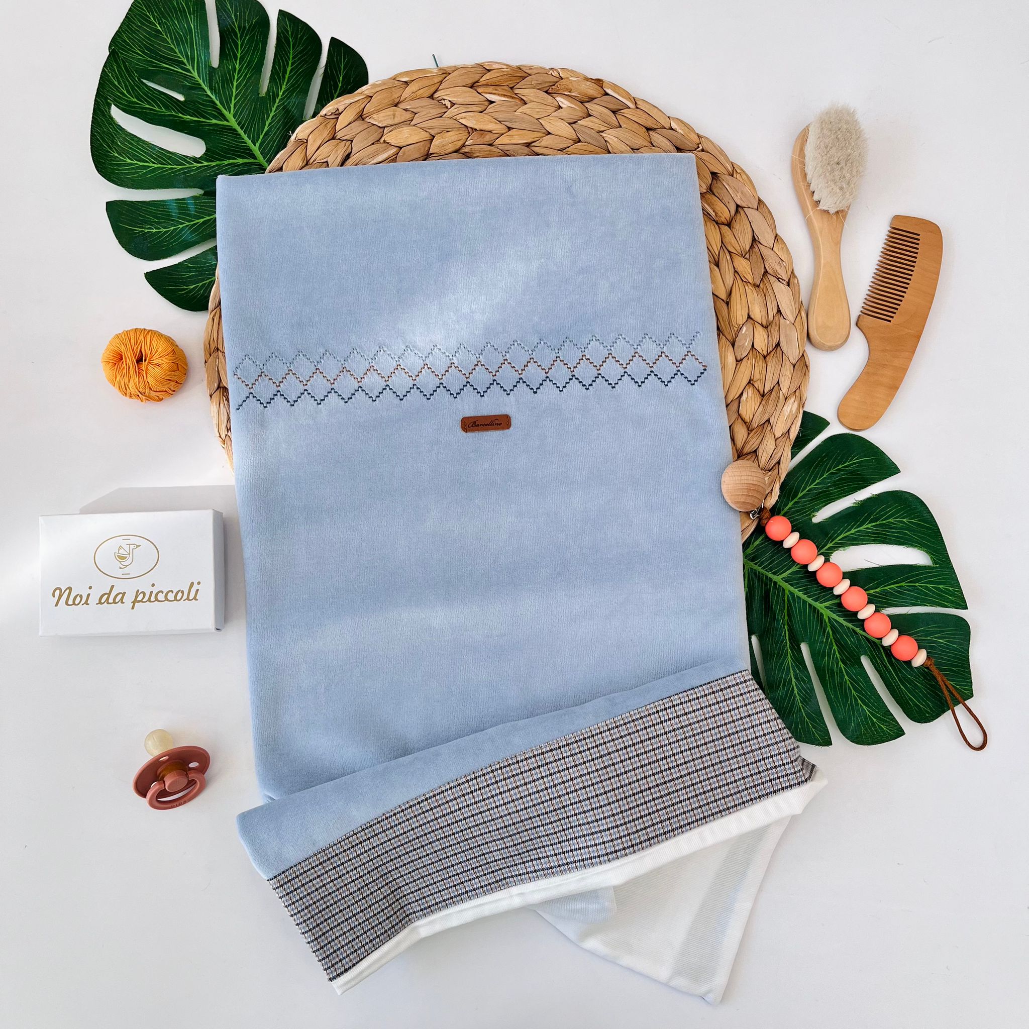 COPERTINA SFODERABILE CINIGLIA POLVERE - Noi da piccoli