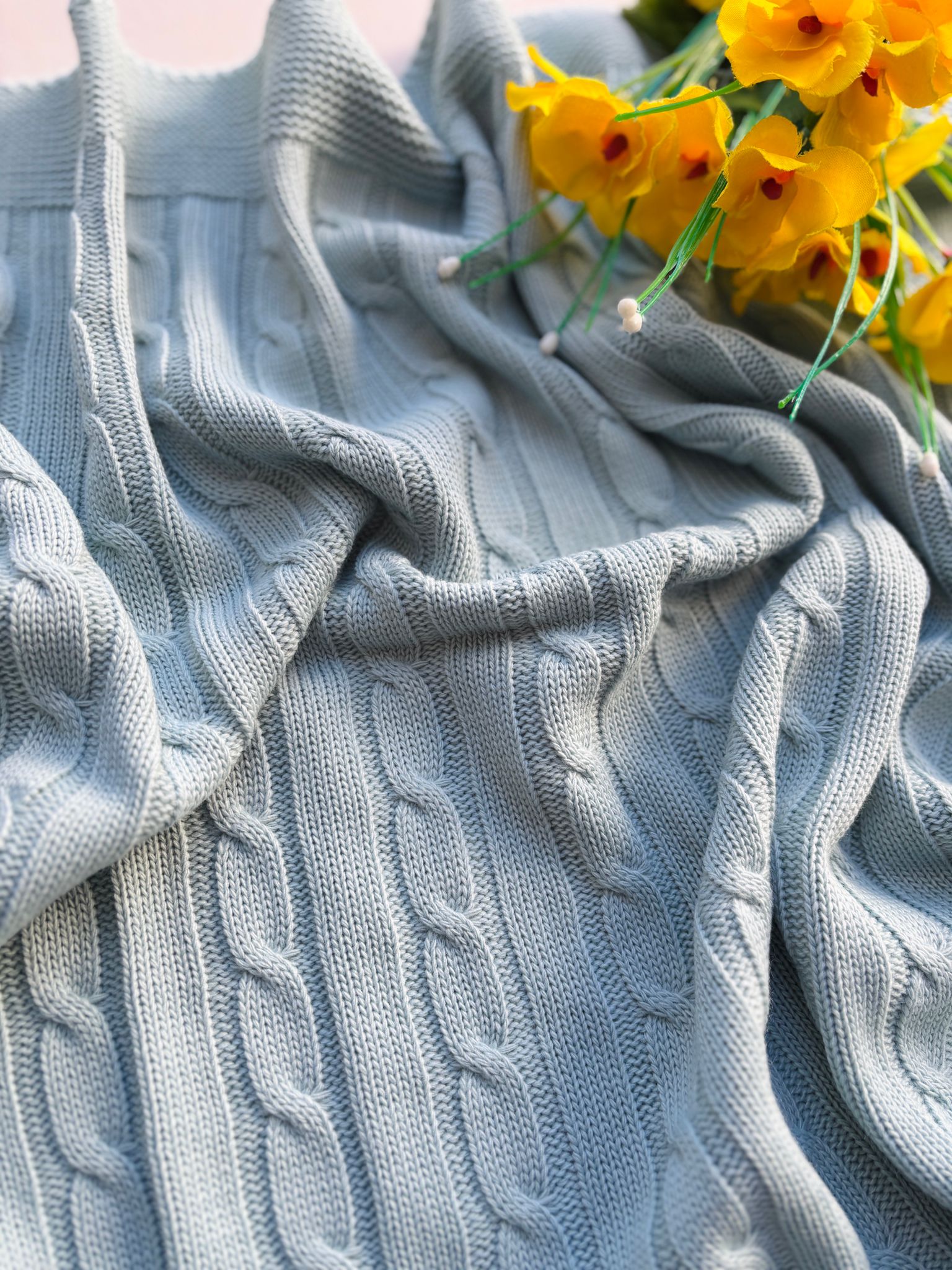 COPERTINA TRENZAS FILATO CALDO VERDE - Noi da piccoli