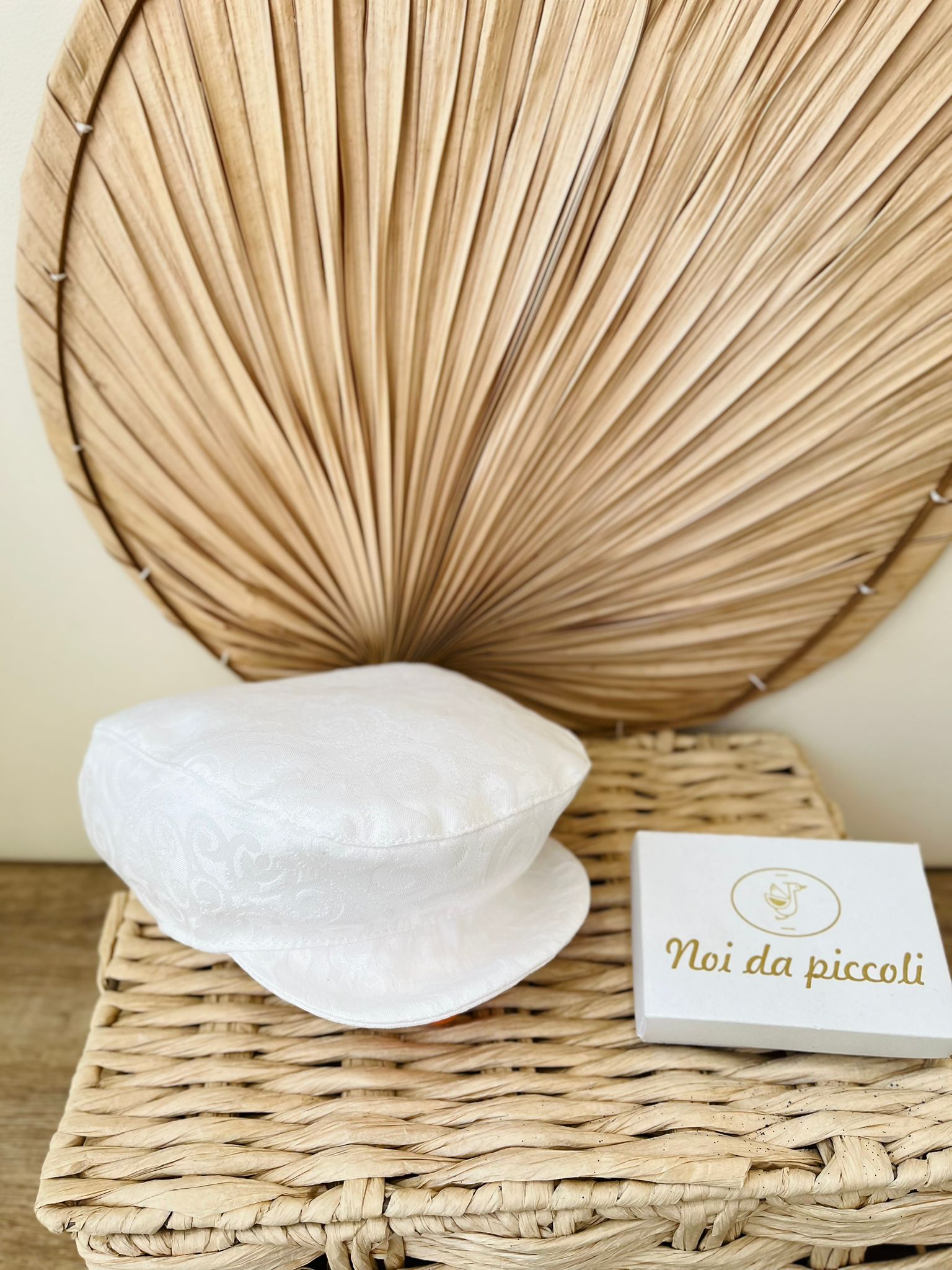 COPPOLA JACQUARD PANNA - Noi da piccoli