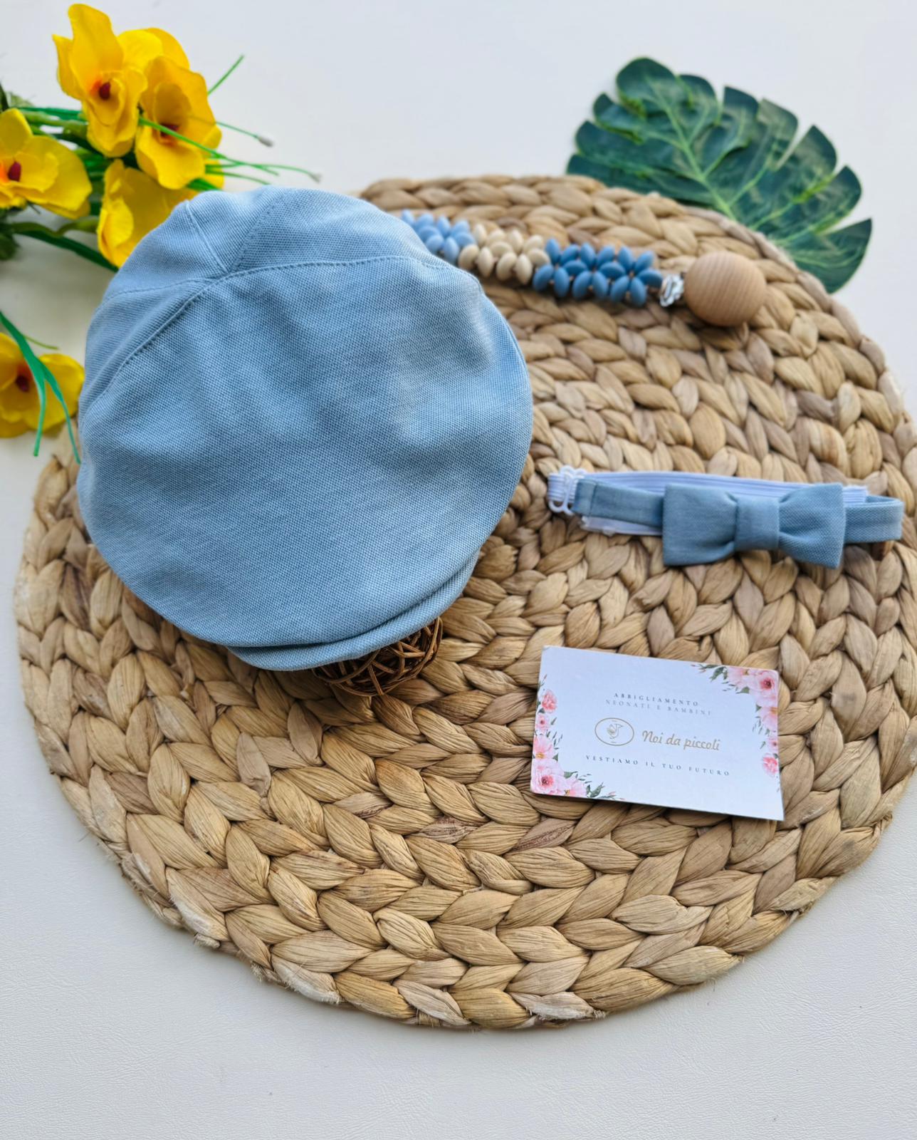 COPPOLINA CON PAPILLON CIELO - Noi da piccoli