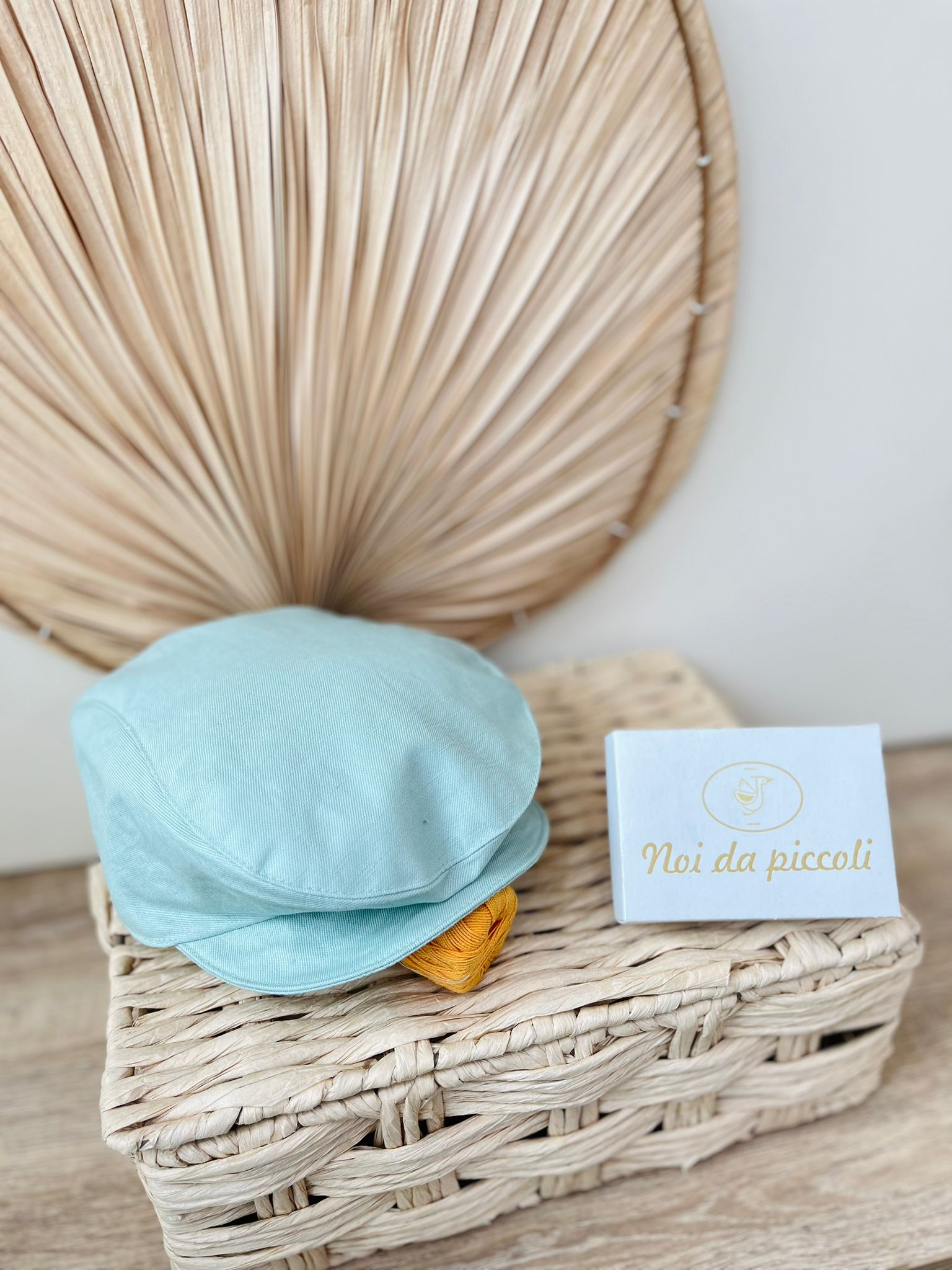 COPPOLINA LINO VERDE SALVIA - Noi da piccoli