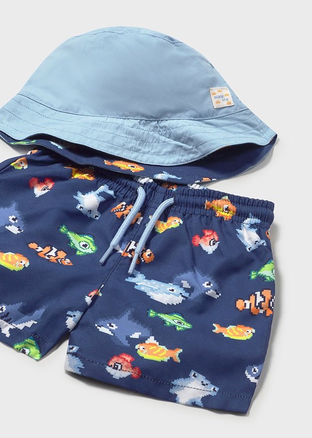 COSTUMINO CON CAPPELLINO BLU - Noi da piccoli