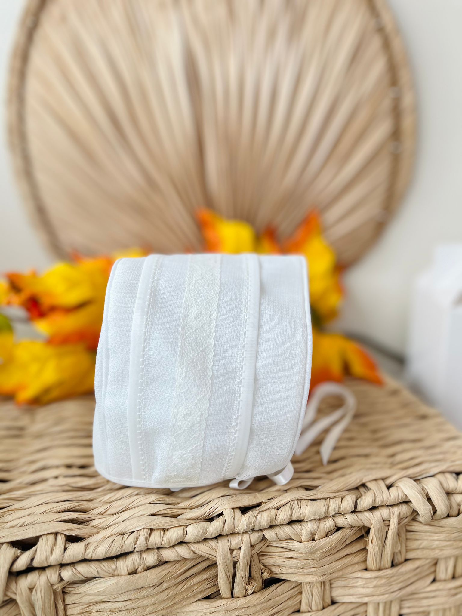 CUFFIA CERIMONIALE ENEA BIANCO - Noi da piccoli