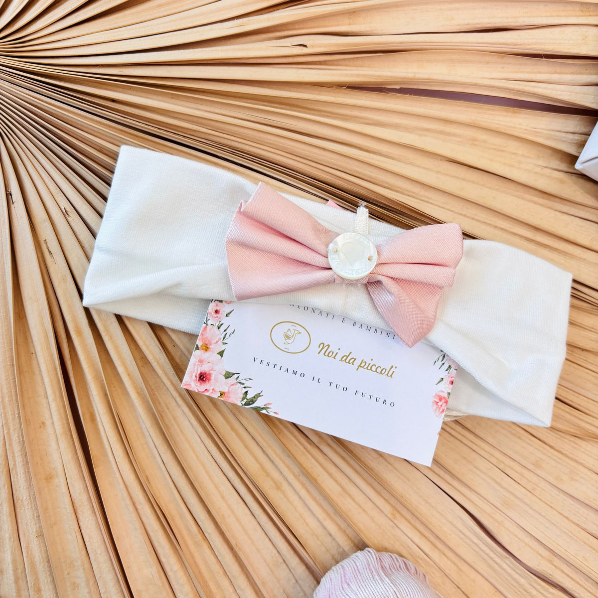 FASCIA IN COTONE DEMETRA PANNA ROSA