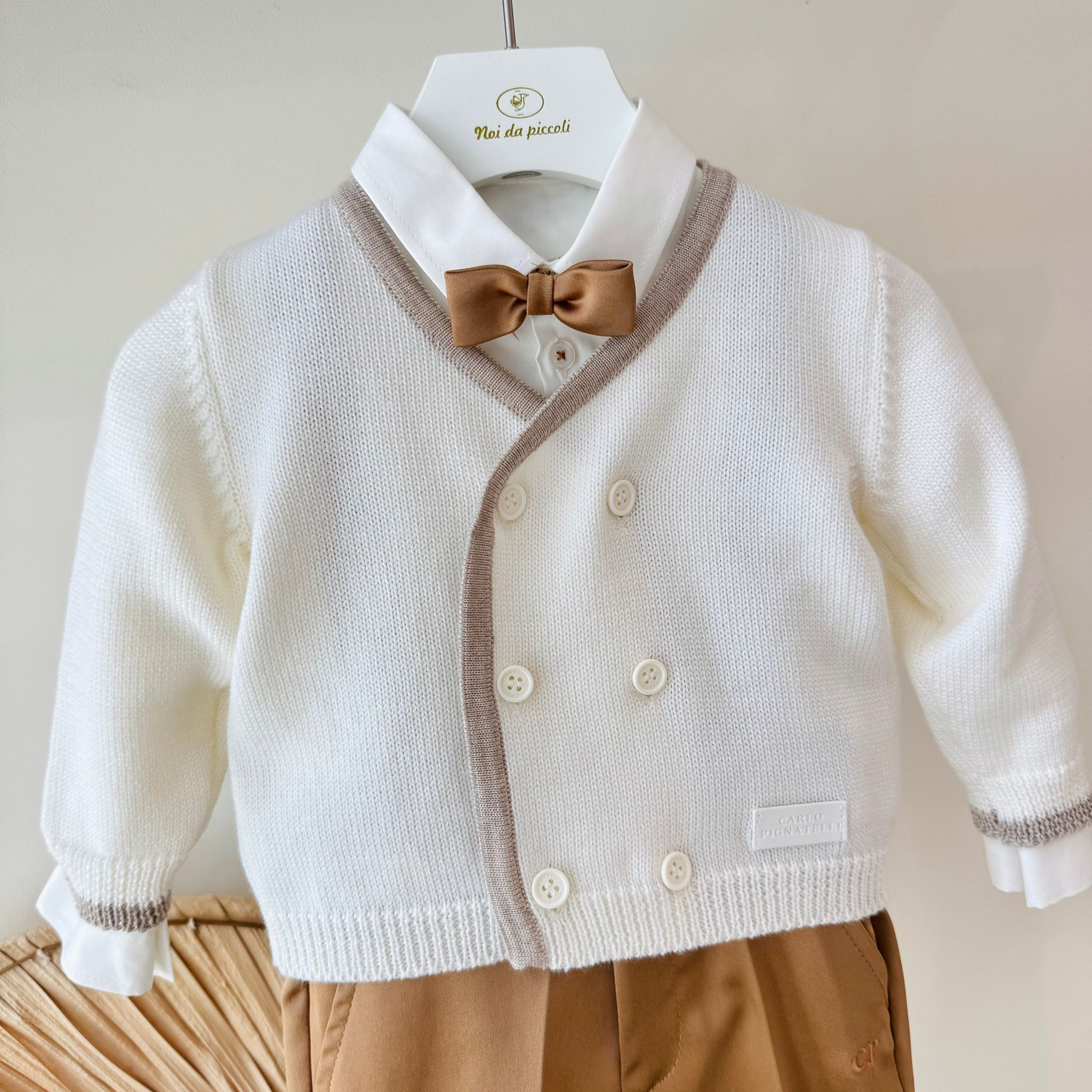 COMPLETO CERIMONIALE  BEIGE