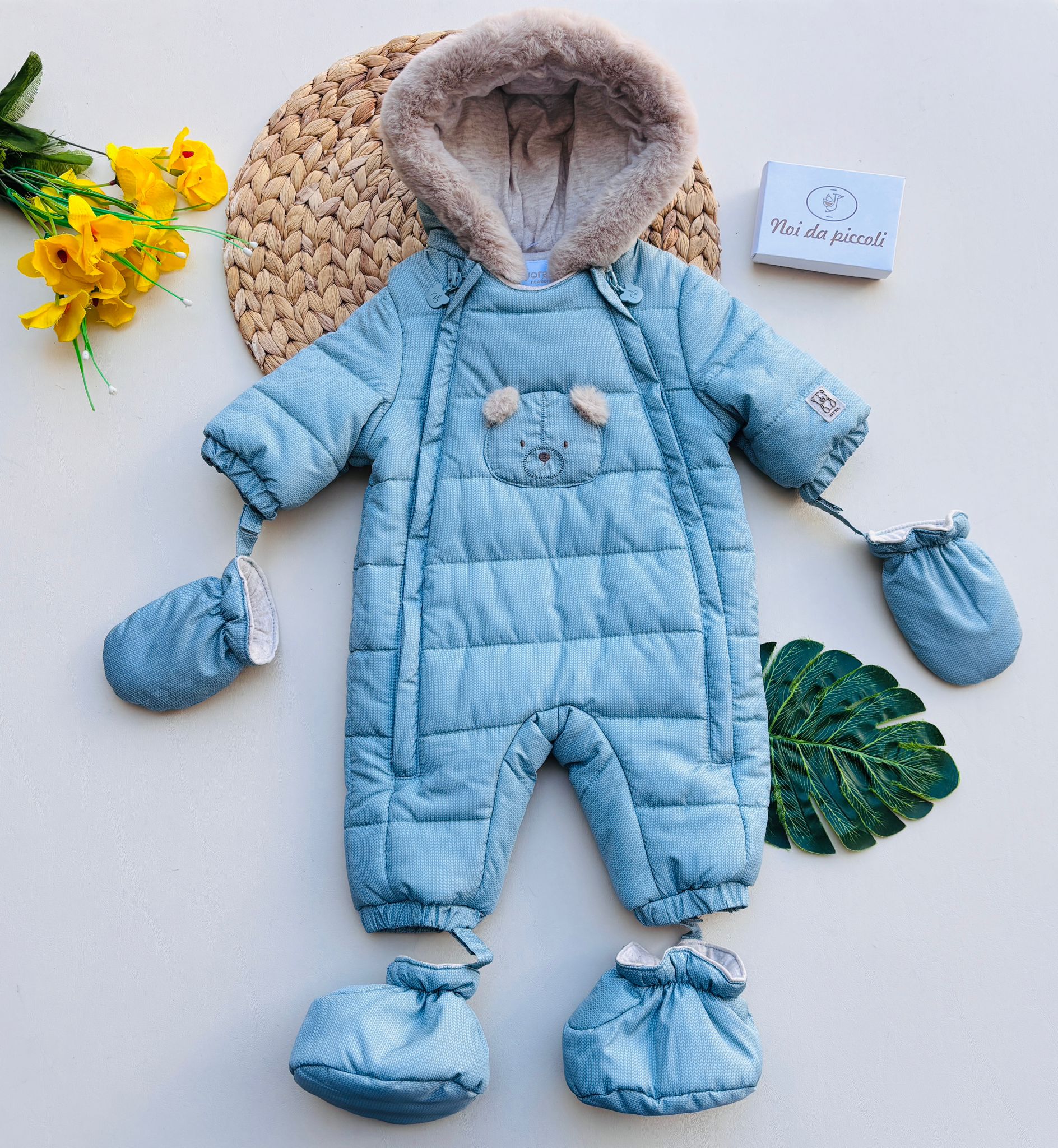 ESKIMO ORSETTO VERDE ACQUA - Noi da piccoli