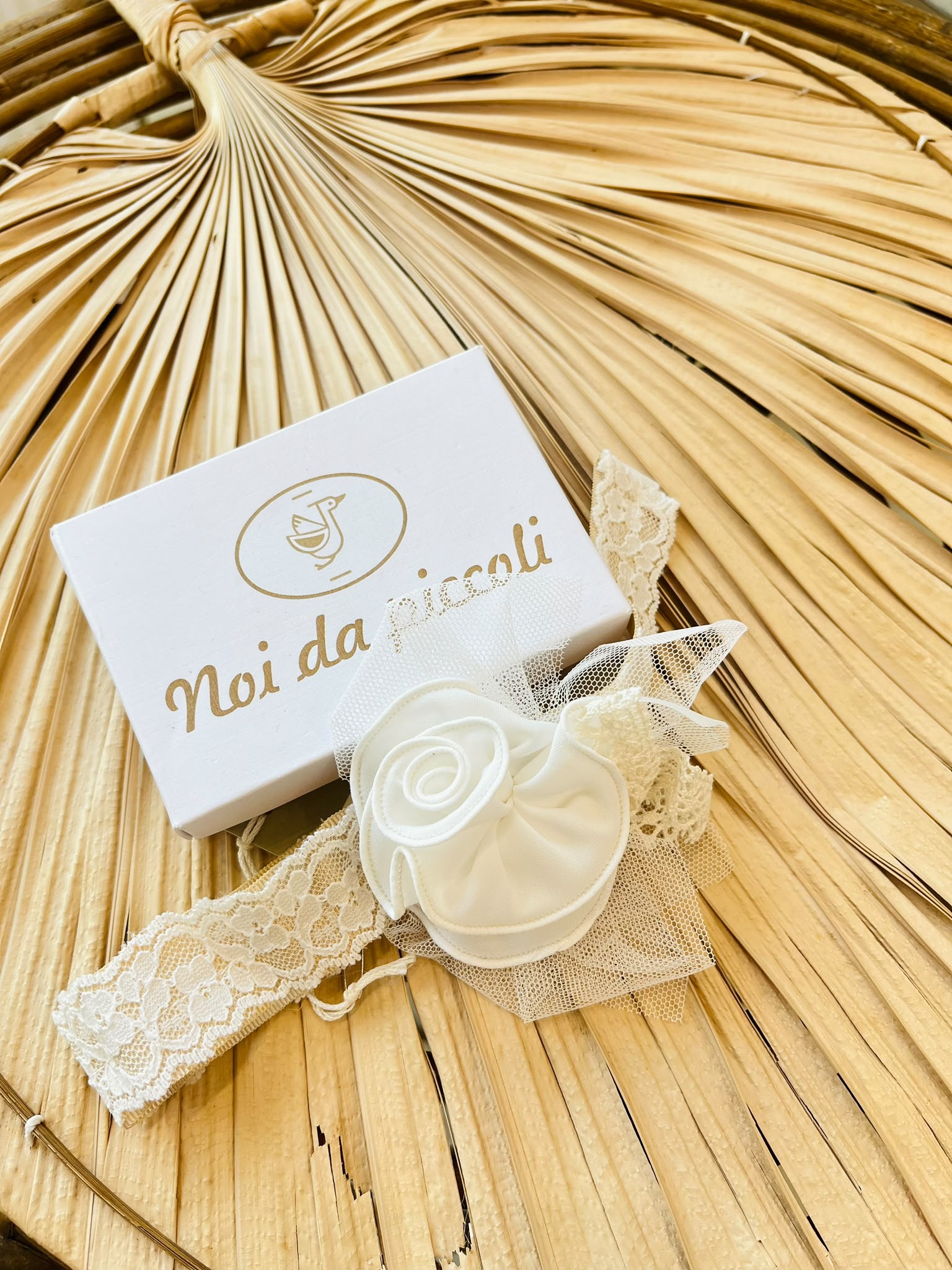 FASCIA CERIMONIALE PANNA - Noi da piccoli