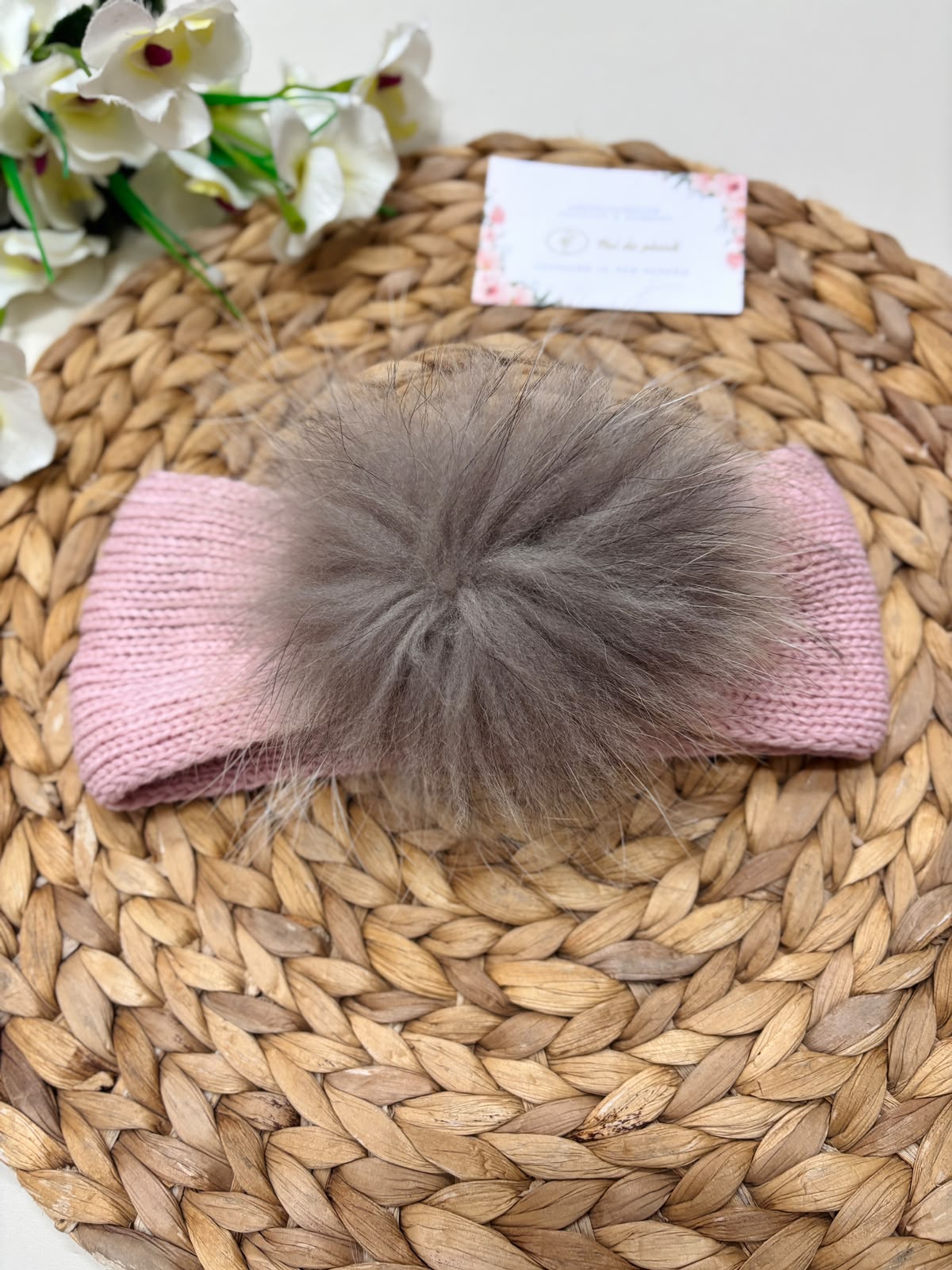 FASCIA COTONE CALDO ROSA - Noi da piccoli