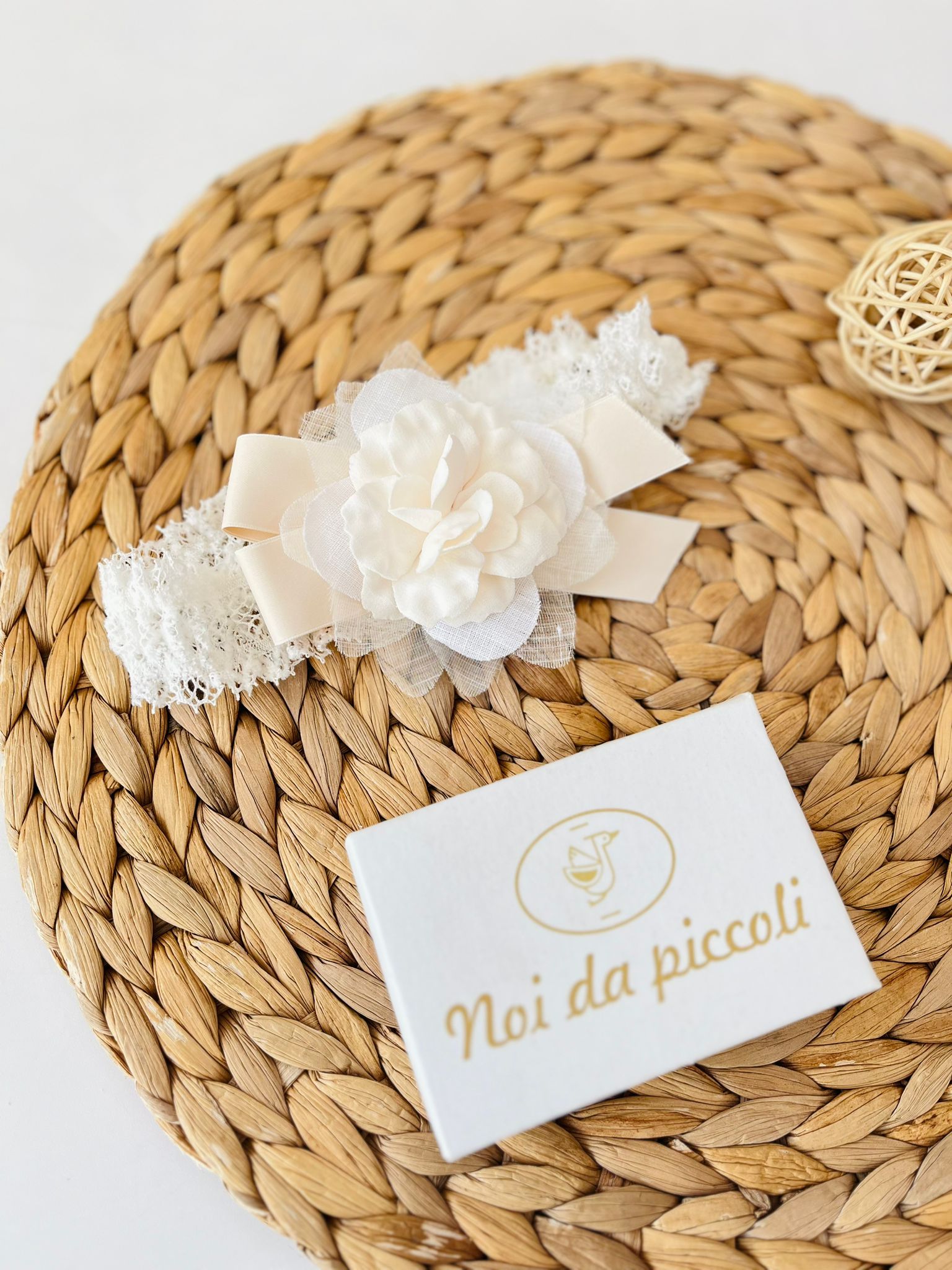 FASCIA FIORFIOCCO VANIGLIA - Noi da piccoli