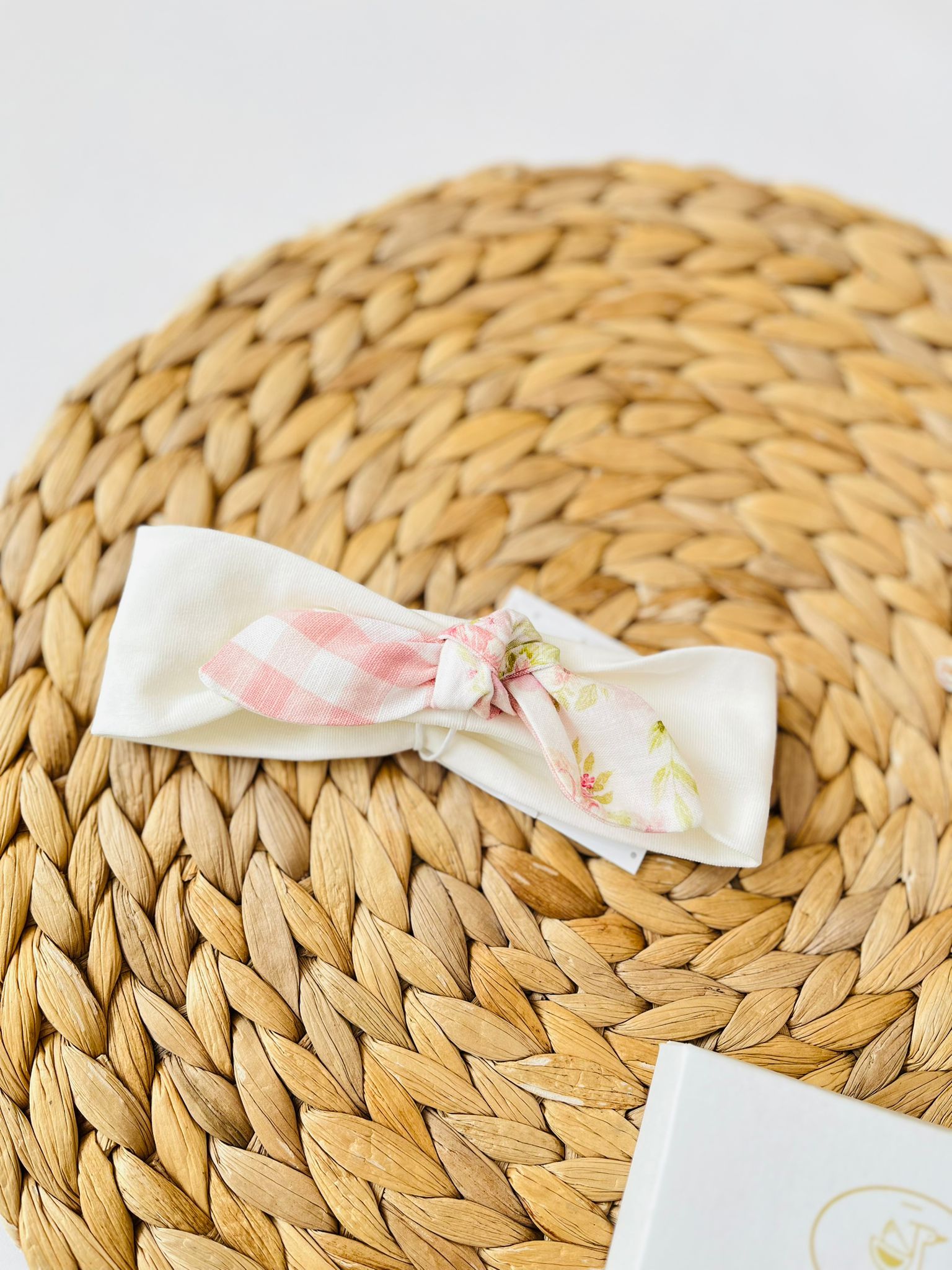 FASCIA NODINO 100 % COTONE ROSA - Noi da piccoli