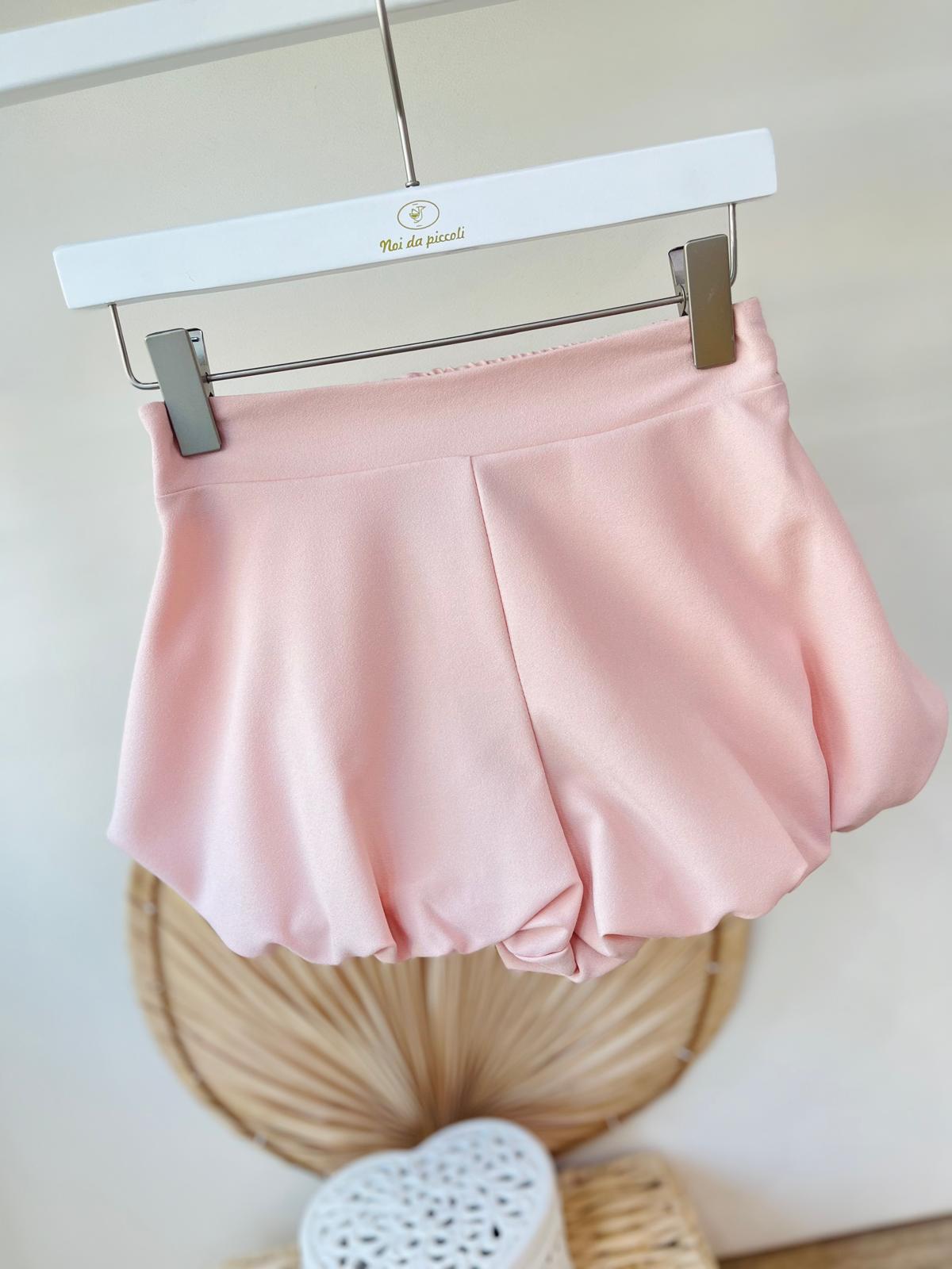 GIACCA CON TOP E PANTALONCINO MORBIDO - Noi da piccoli