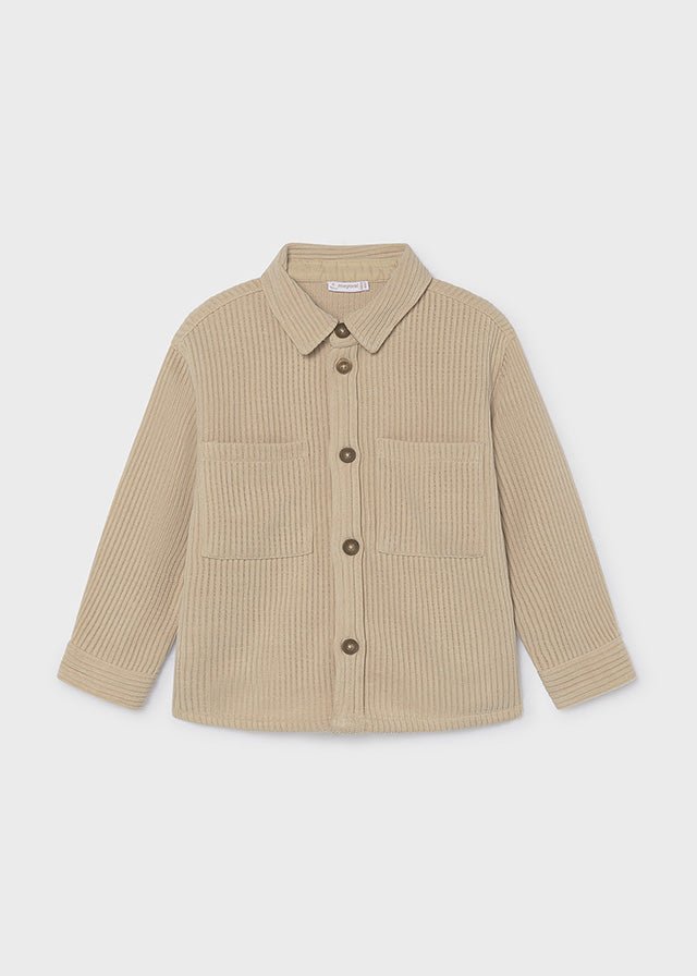 Giacca in Velluto Beige Mayoral