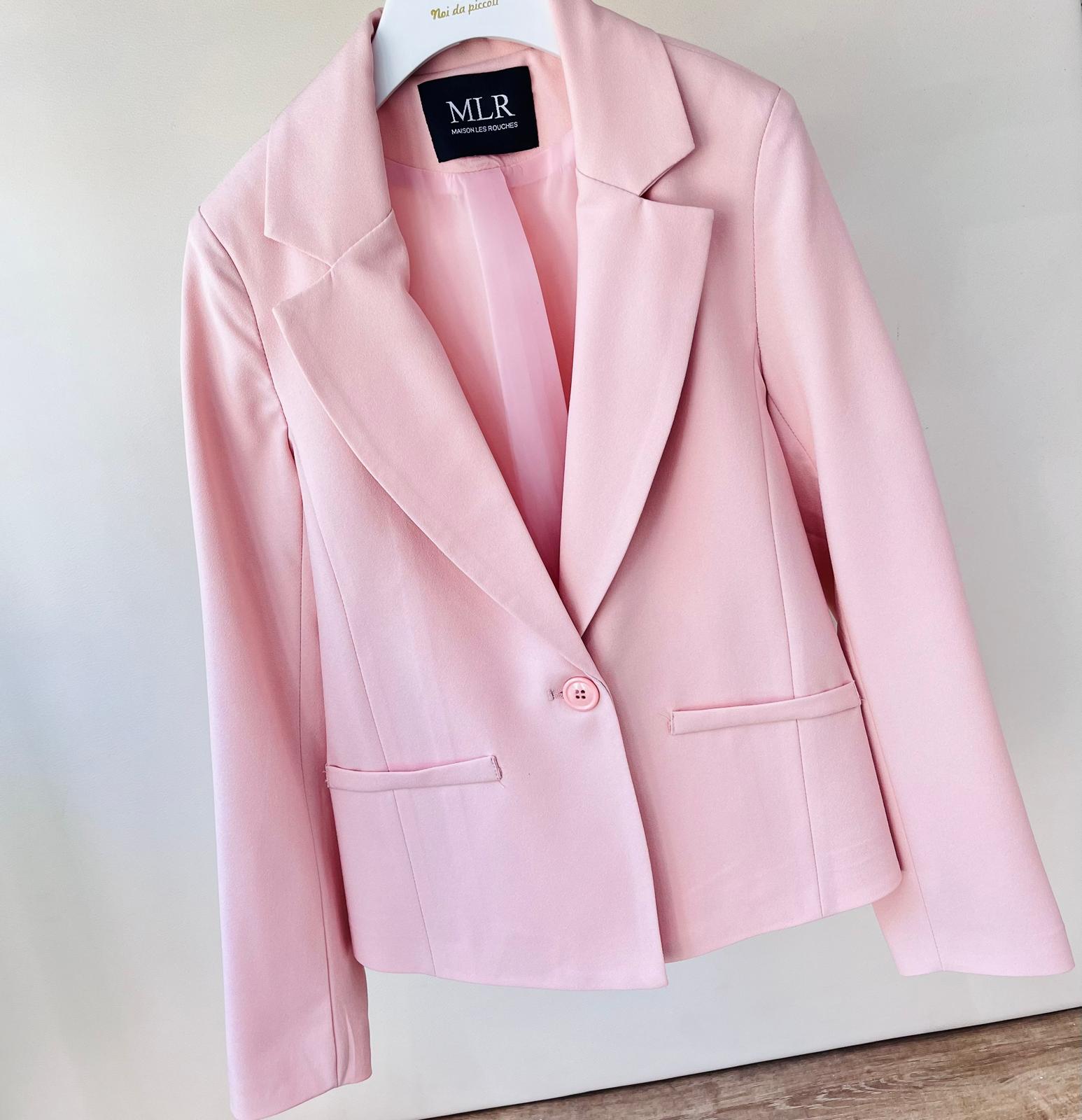 GIACCA ROSA ELEGANTE - Noi da piccoli