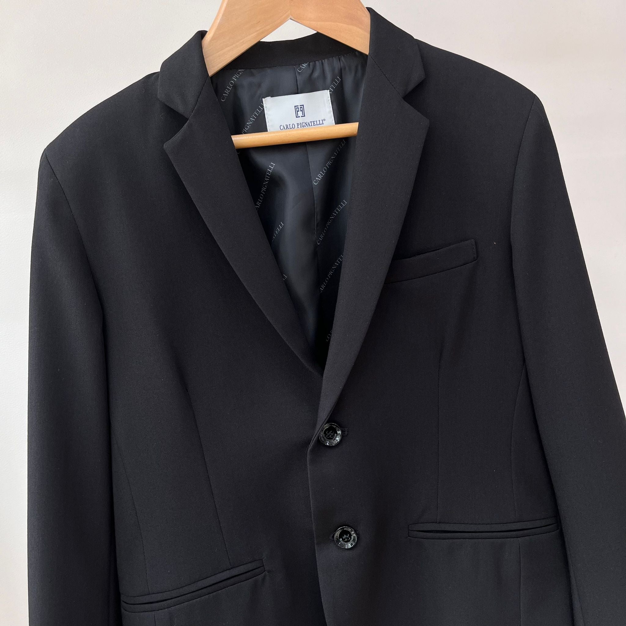 GIACCA YOUNG BOY NERO MONOPETTO - Noi da piccoli