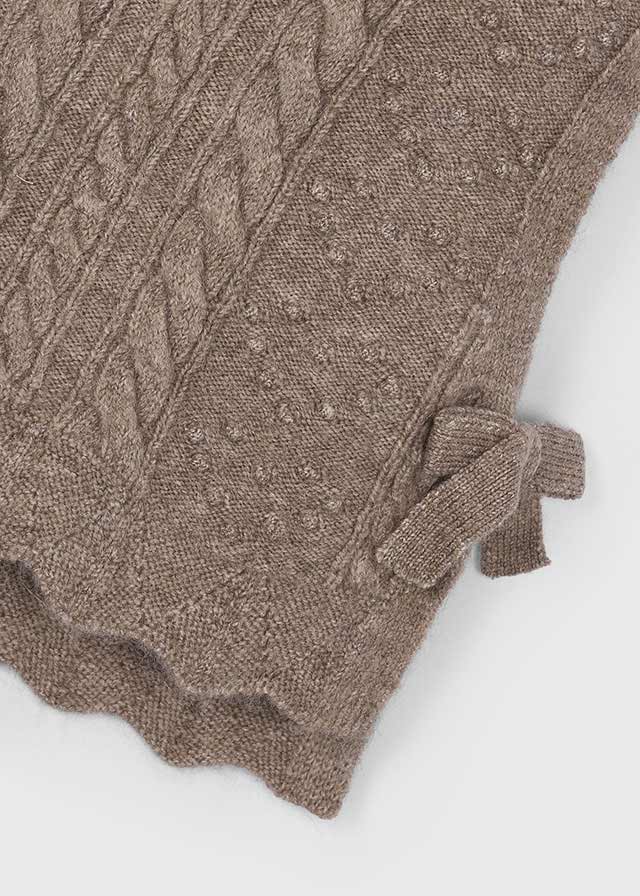 GILET IN TRICOT MORBIDO AL TATTO Marrone - Noi da piccoli