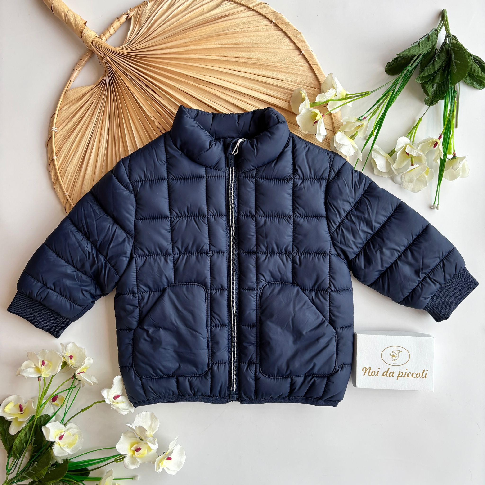 GIUBBOTTO A QUADRONI AZUL - Noi da piccoli