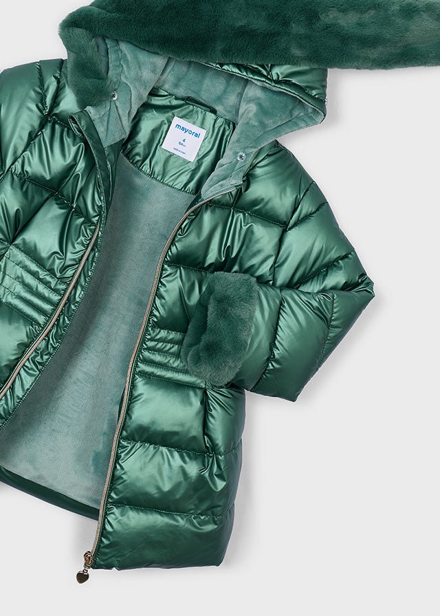 GIUBBOTTO LUNGO VERDE - Noi da piccoli