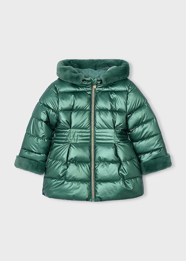 GIUBBOTTO LUNGO VERDE - Noi da piccoli